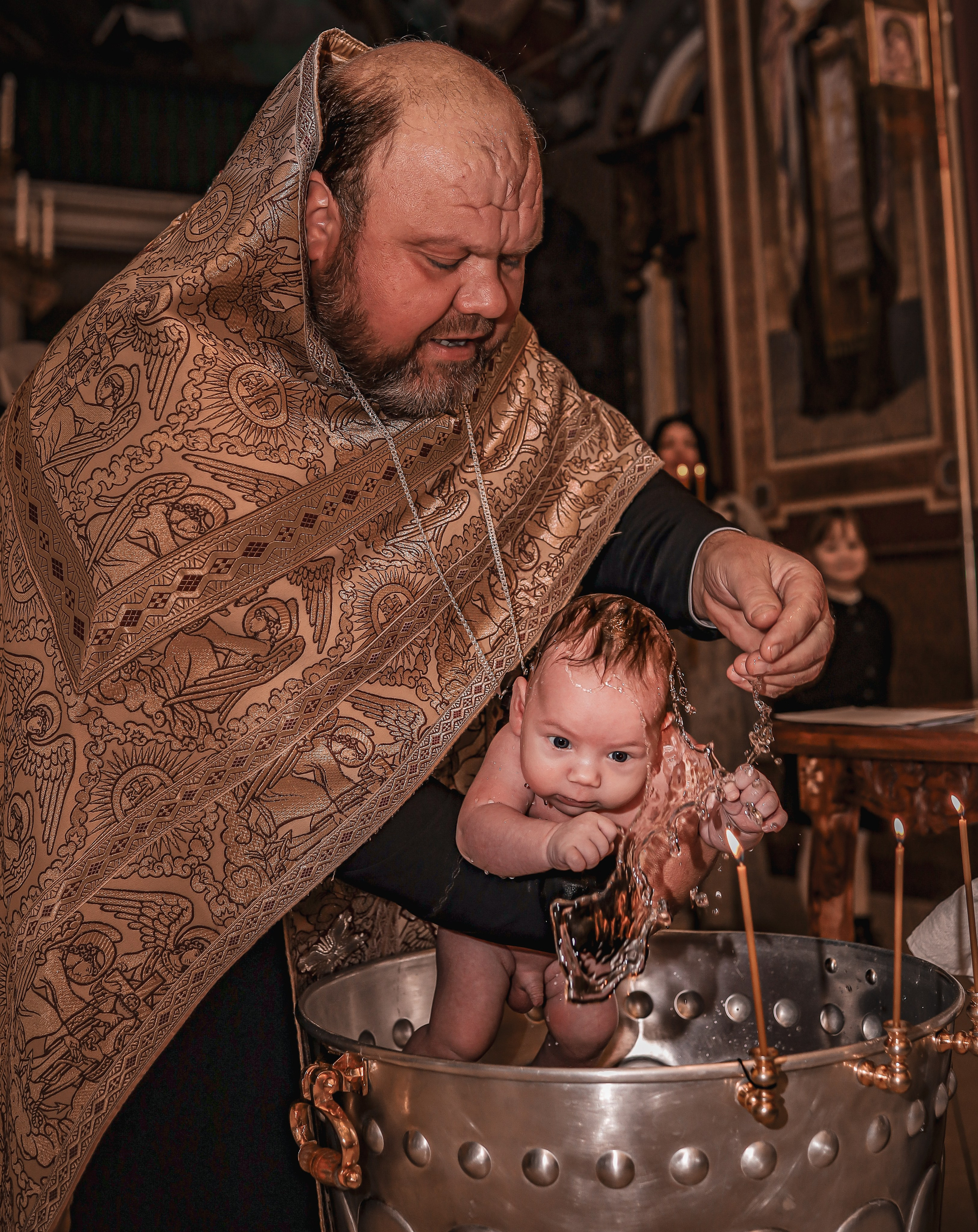 Крещение. Съемка церковных таинств — АЛИНА ФЕТУ