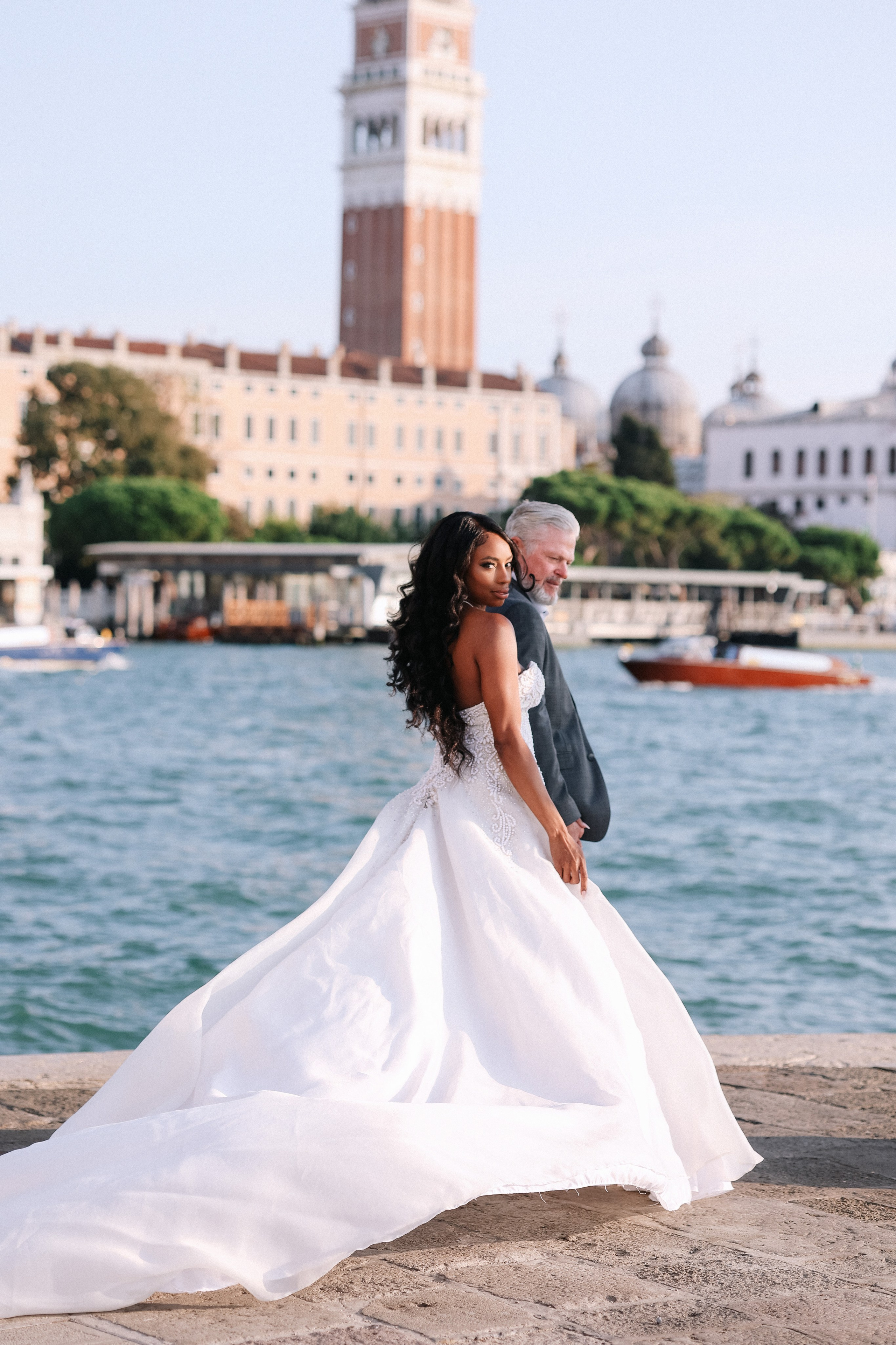 Their Venice Elopement Was Their Intimate Escape.