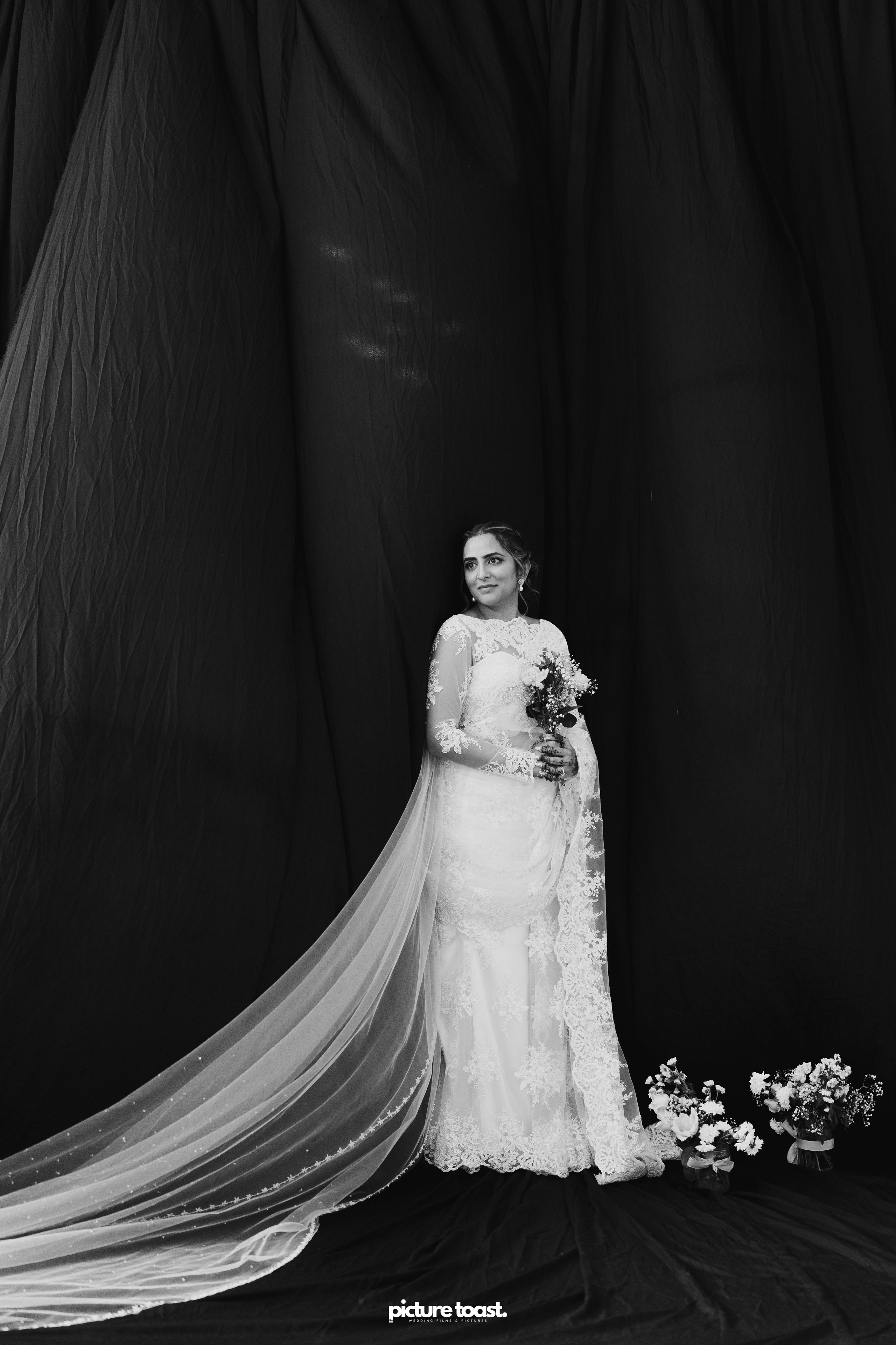 Blessing of Rajiv & Aashna. Fine art Wedding Photographers in India & Canada