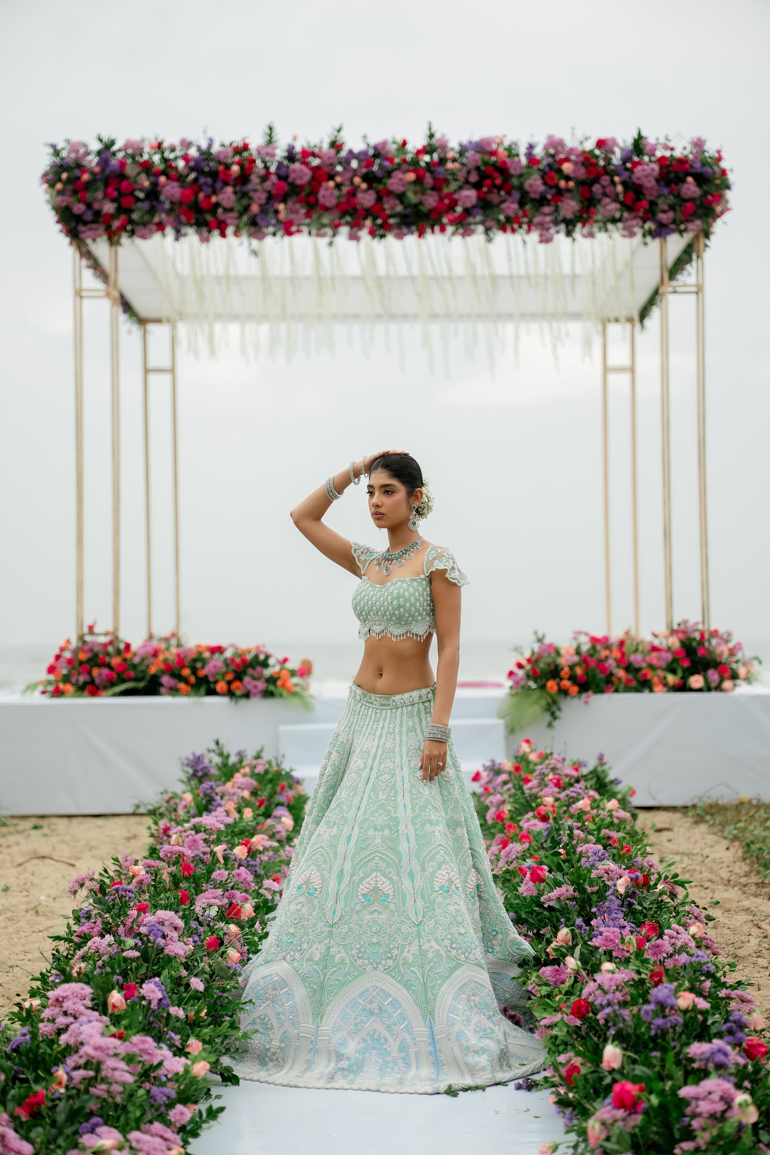 Beach Shaadi! Ft. Aishwarya & Milan. Fine art Wedding Photographers in India & Canada