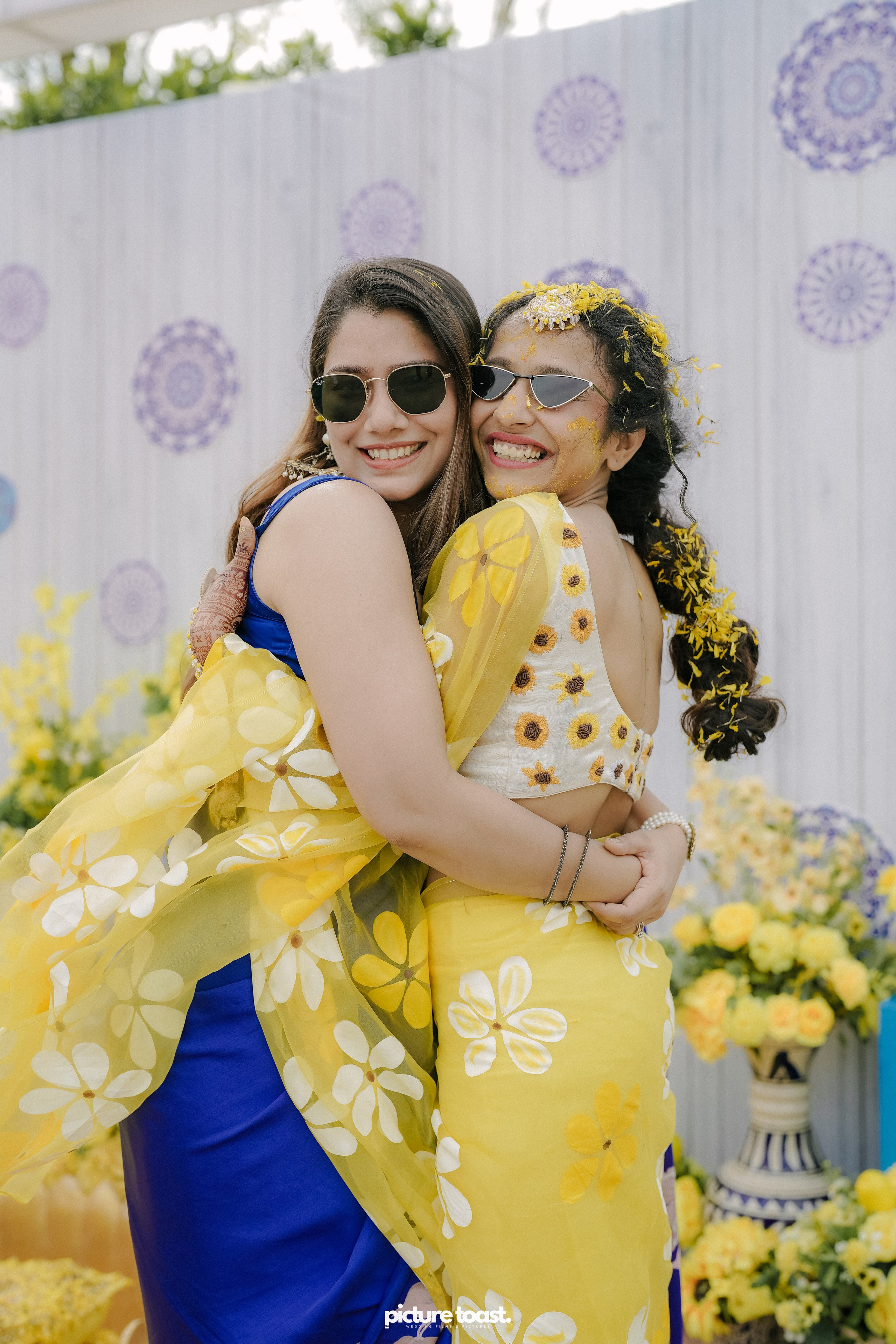 Haldi Hues Ft. Baebie & Goyal. Fine art Wedding Photographers in India & Canada