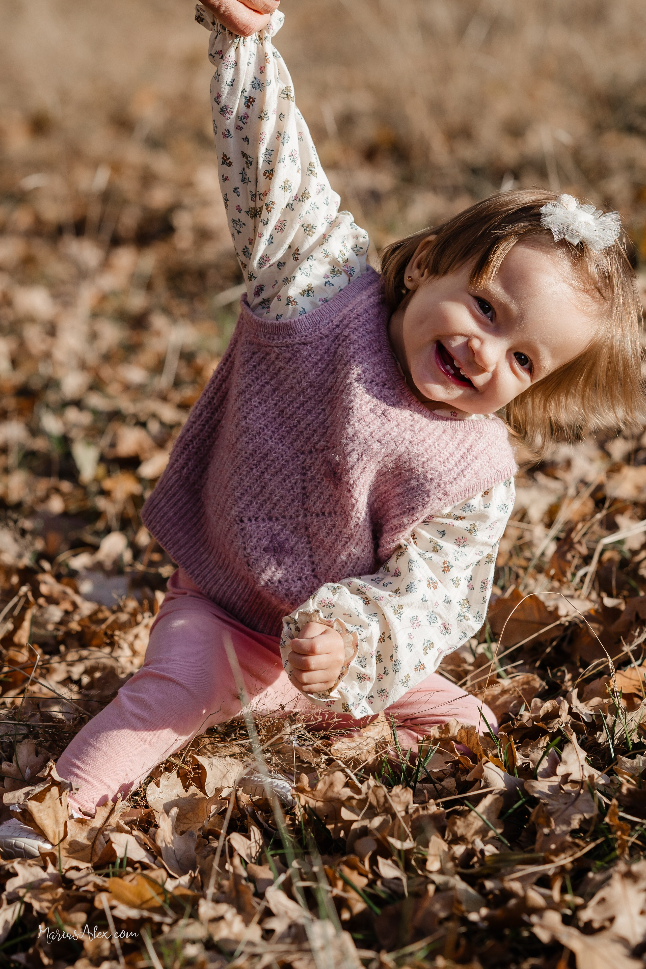 Sofia - Soare si frunze🍁🍁🍁. Marius Alex fotograf de eveniment si portret din Suceava