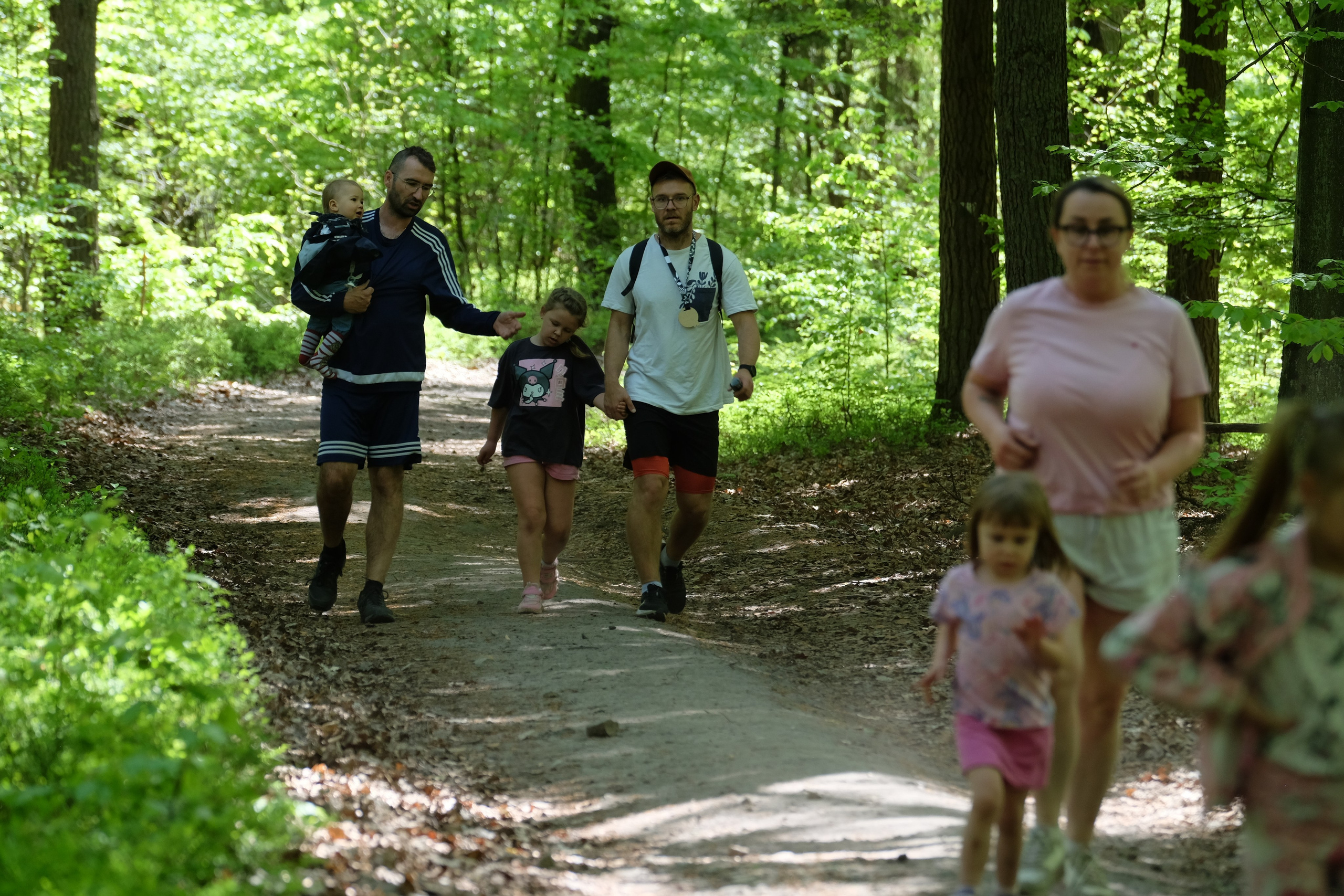 Aleksandryjska Piątka po lesie. Main