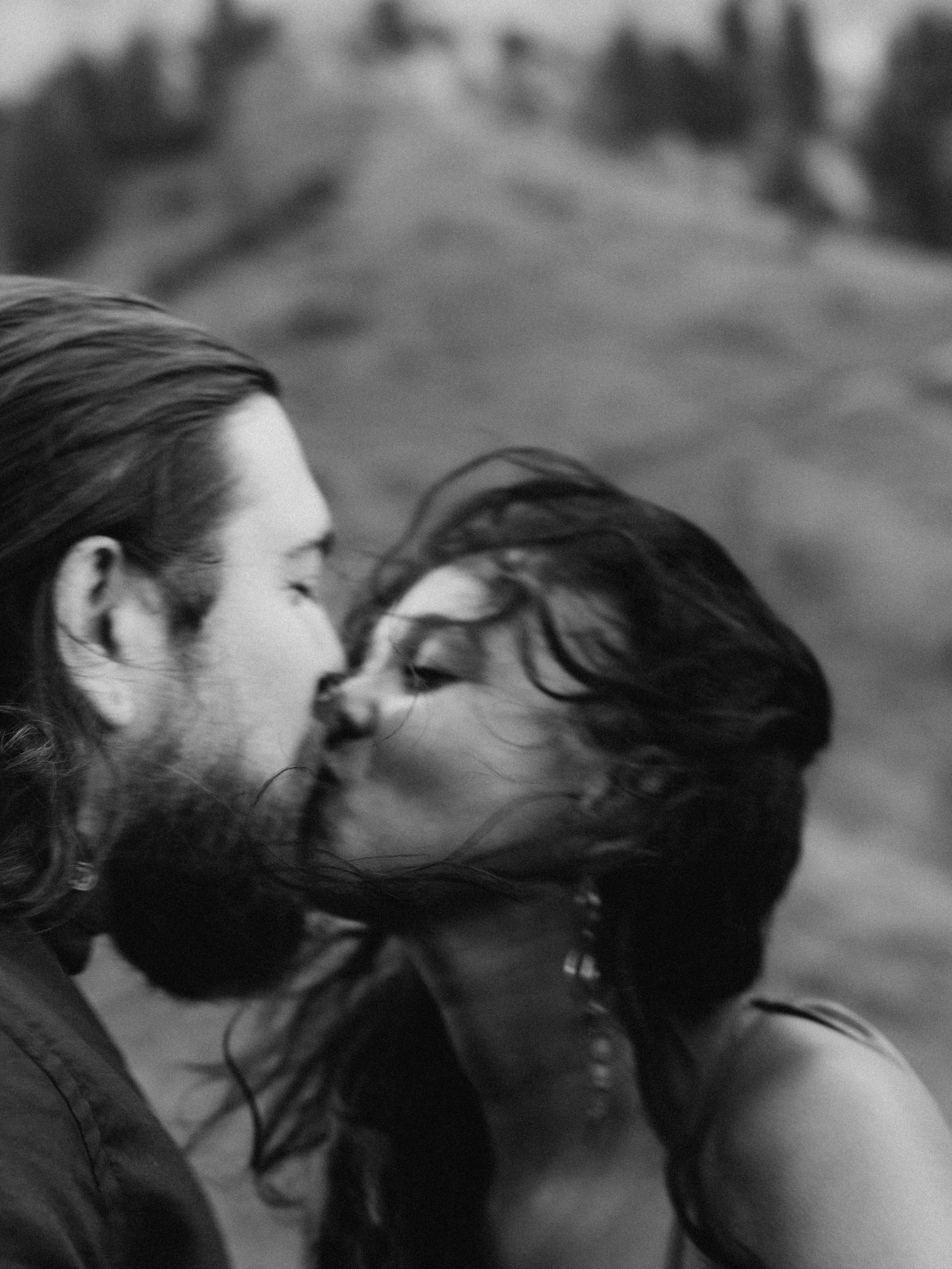 Emotional reaction during a proposal overlooking the peaks of Val Gardena