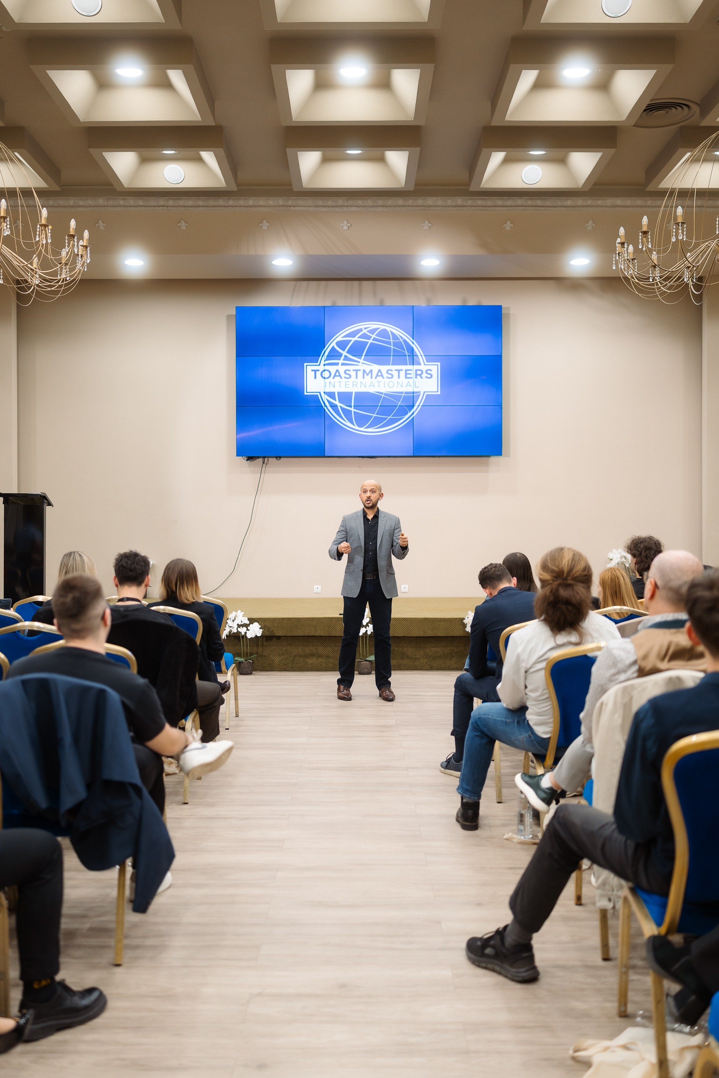 Toastmasters Conference. Marius Ciocan
