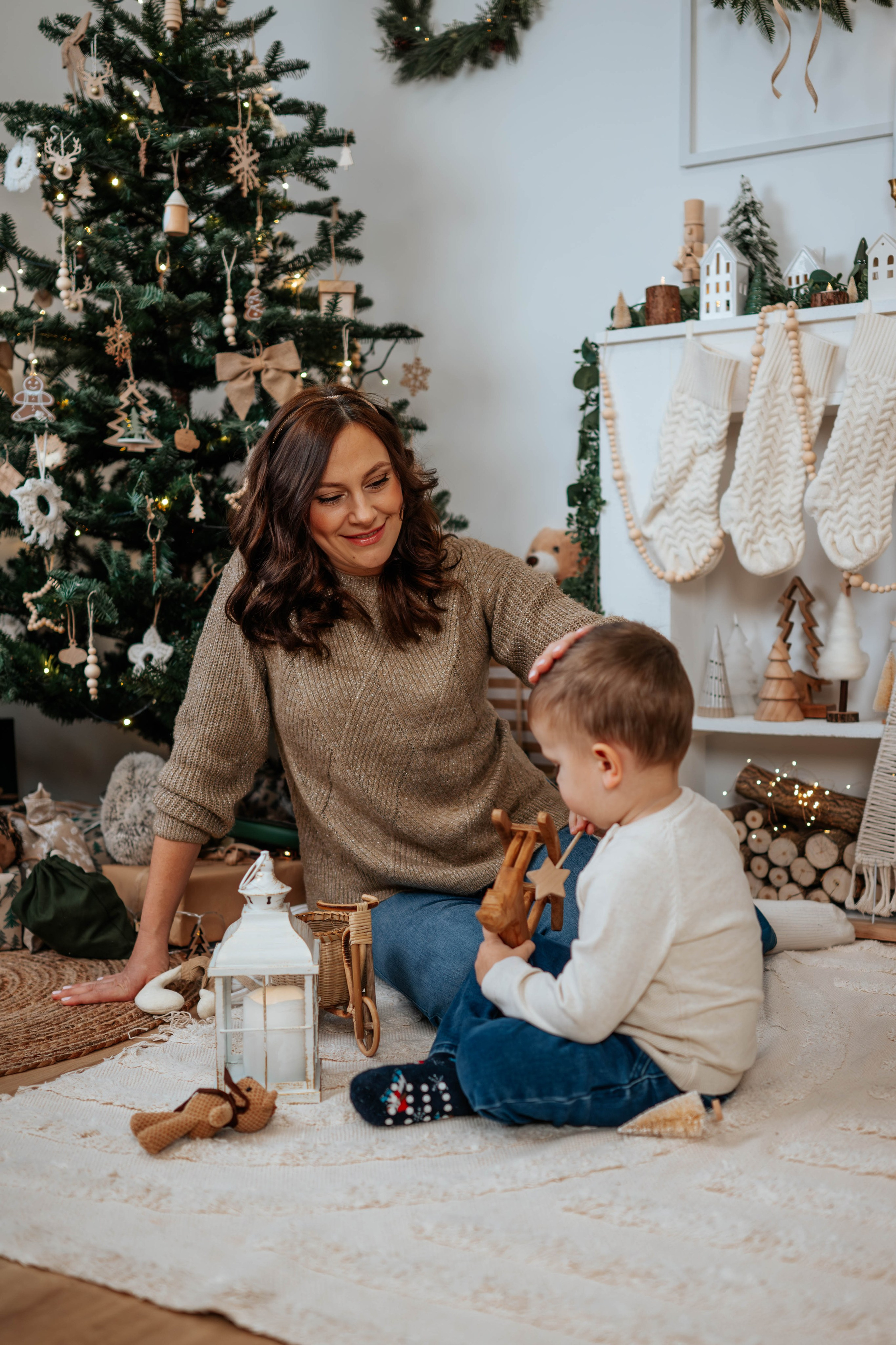 Miloševići - novogodišnje fotografisanje. Dečiji i porodični fotograf