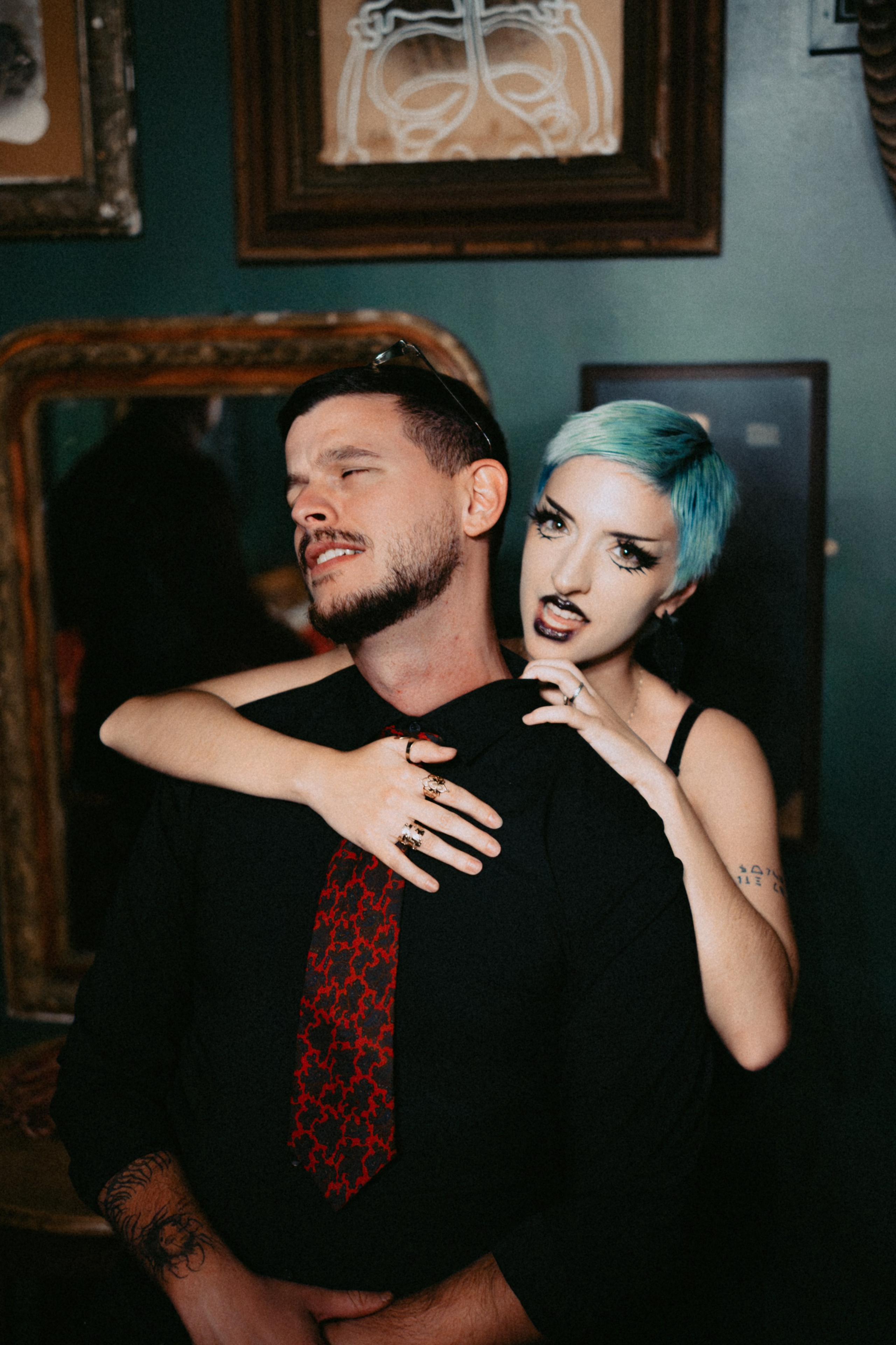 Vampire’s Dinner — Halloween Event Photography for “Gathered Realms”. Moth & Moss Photography