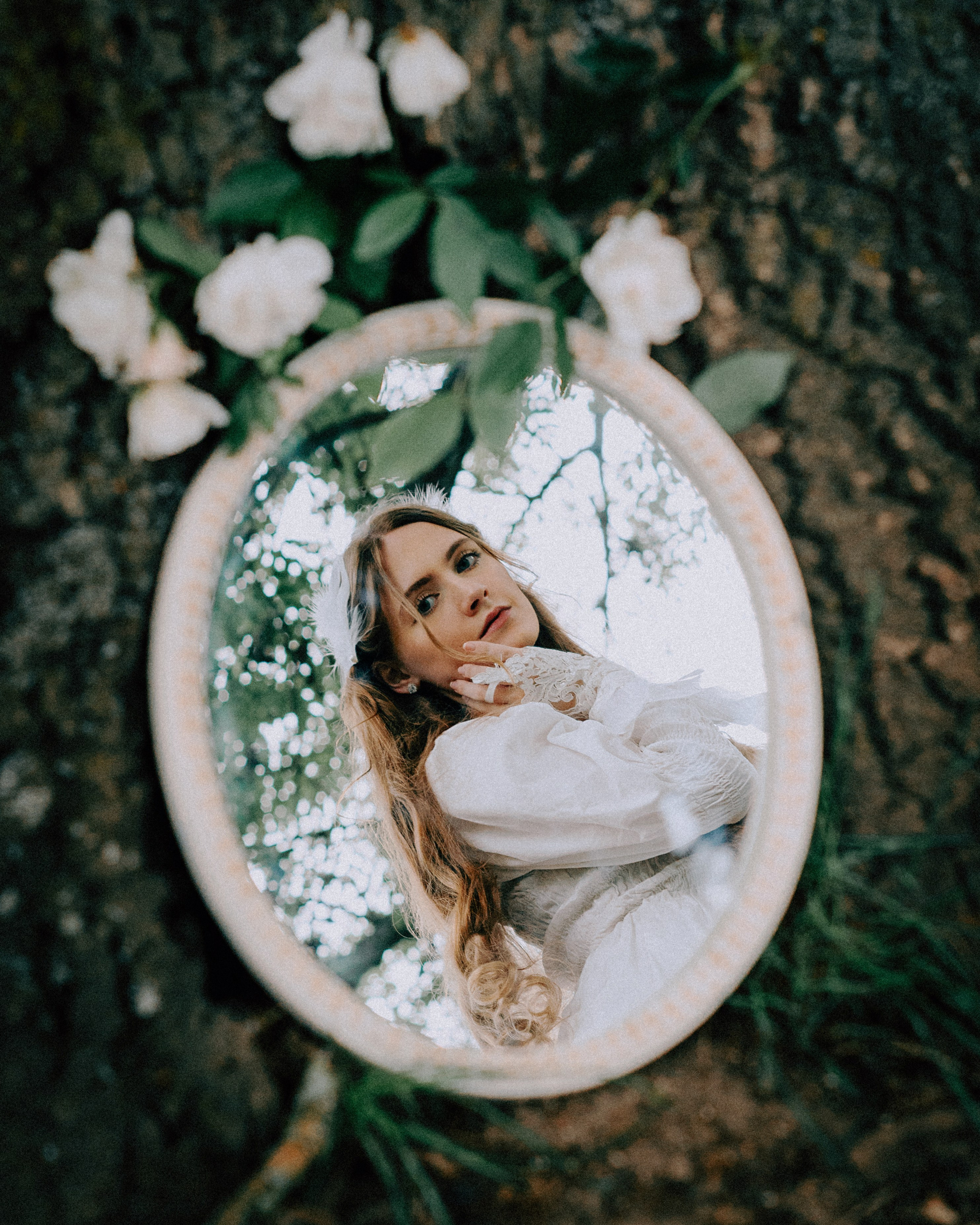 Swan Princess Portrait Photoshoot in London. Moth & Moss Photography