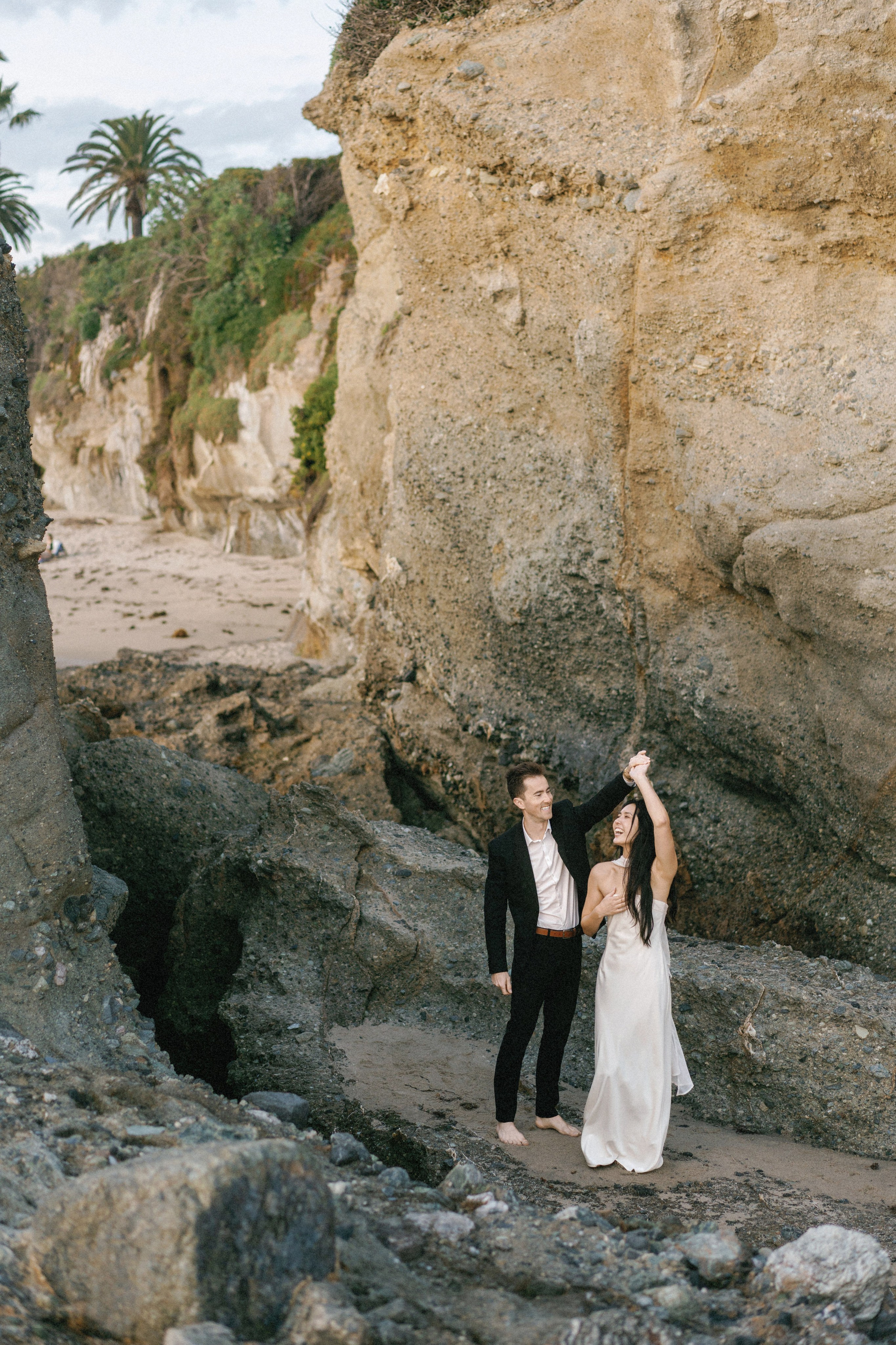 S&B Engagement Photoshoot at Treasure Island Beach, California. Wedding Photography & Videography Team in California, Los Angeles, San Francisco, San Diego and Travel