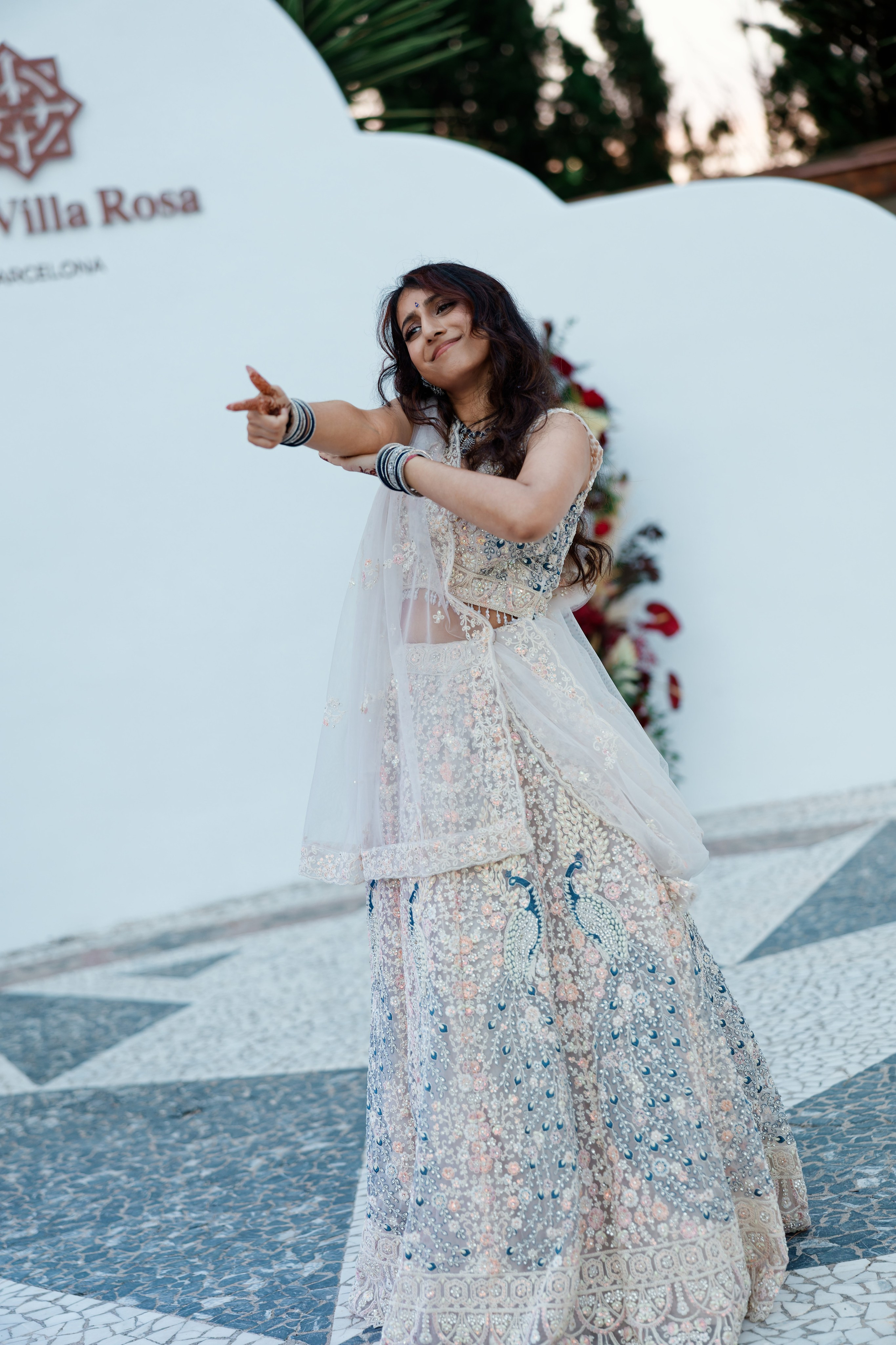 Indian wedding at Gran Villa Rosa, Barcelona