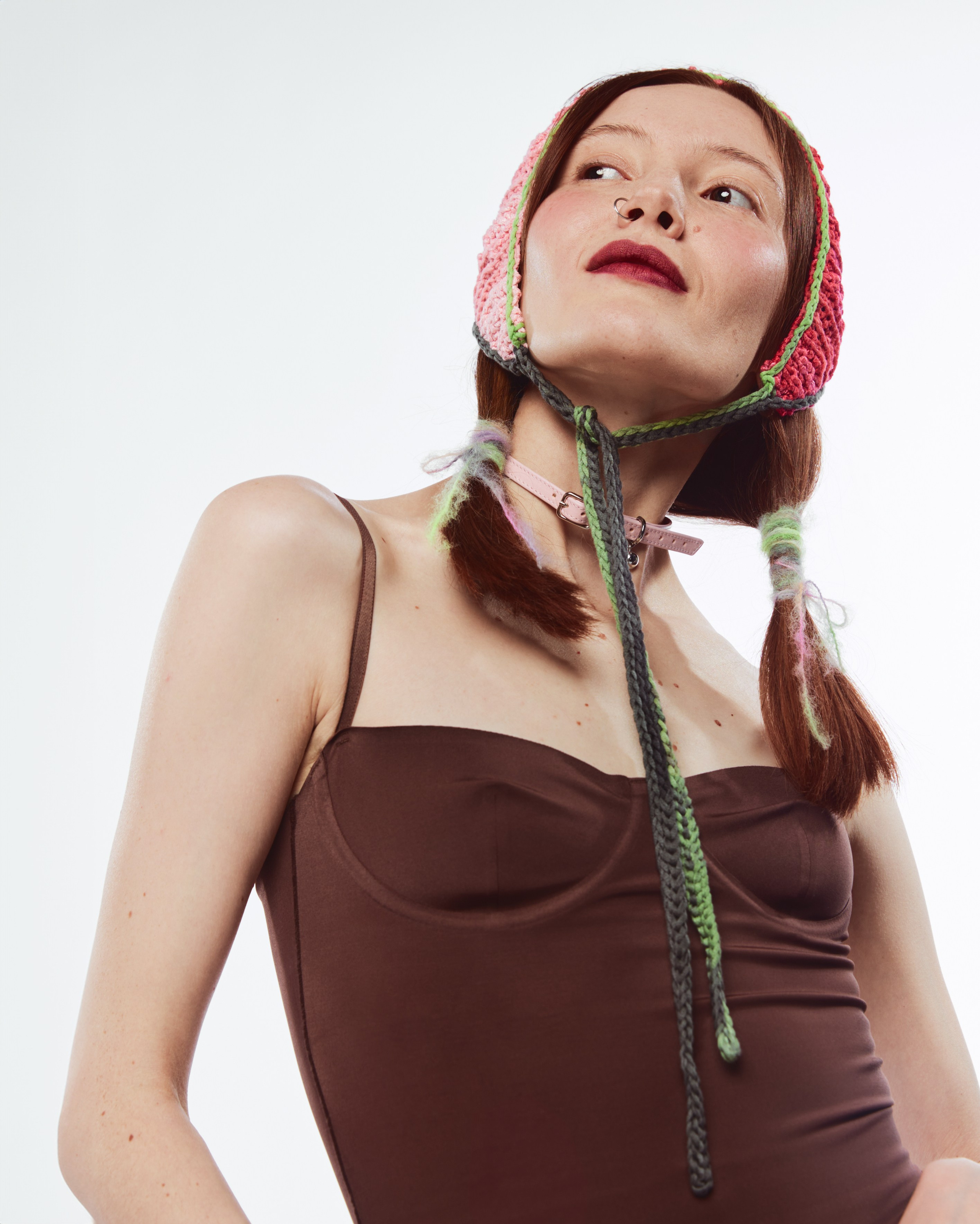 Art photoshoot for a brand of accessories. Photographer Katya Vlasova