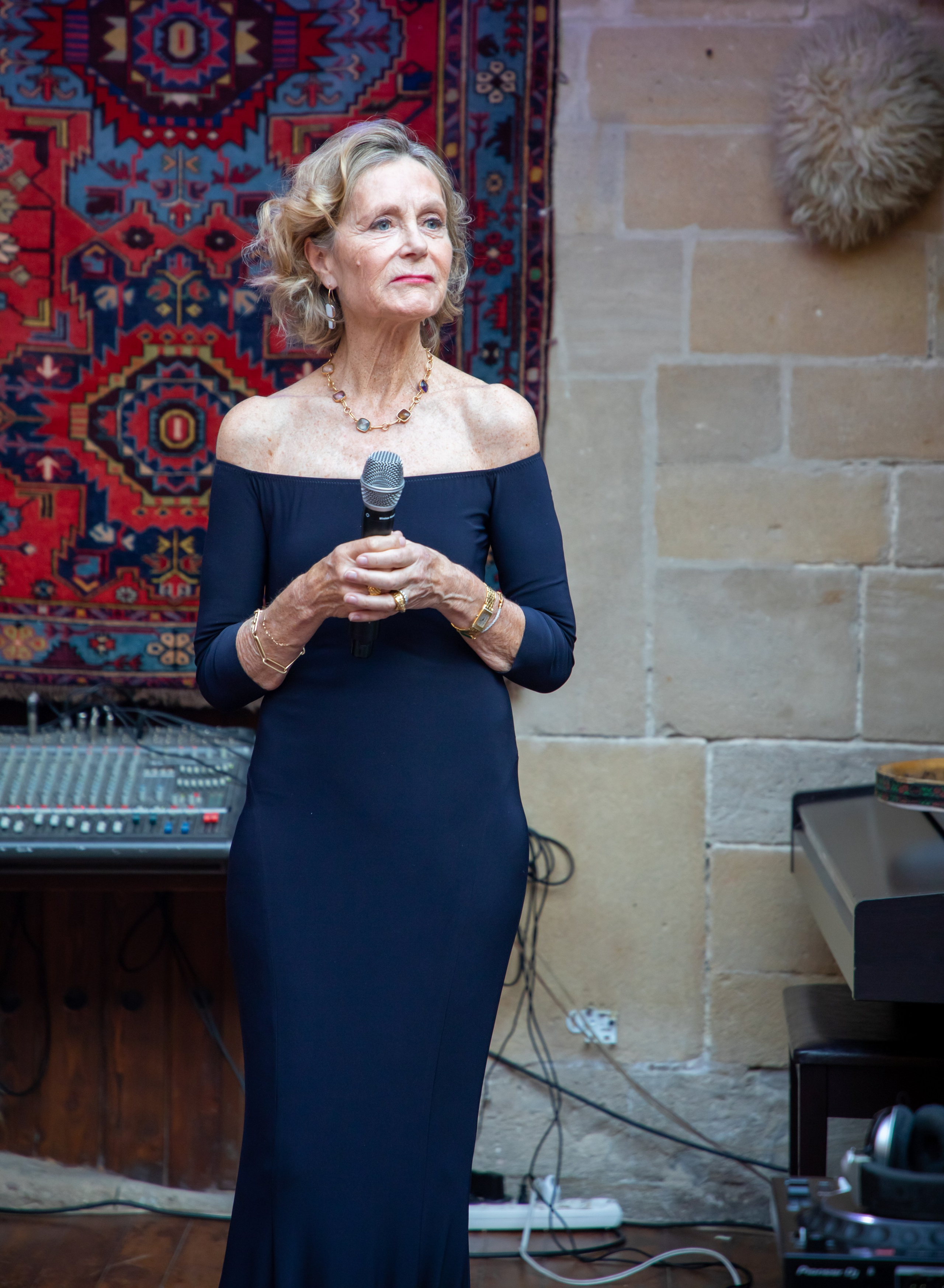 Gala-Dinner with the French Countess, the main etiquette expert Marie de Tilly. Baku Photographer