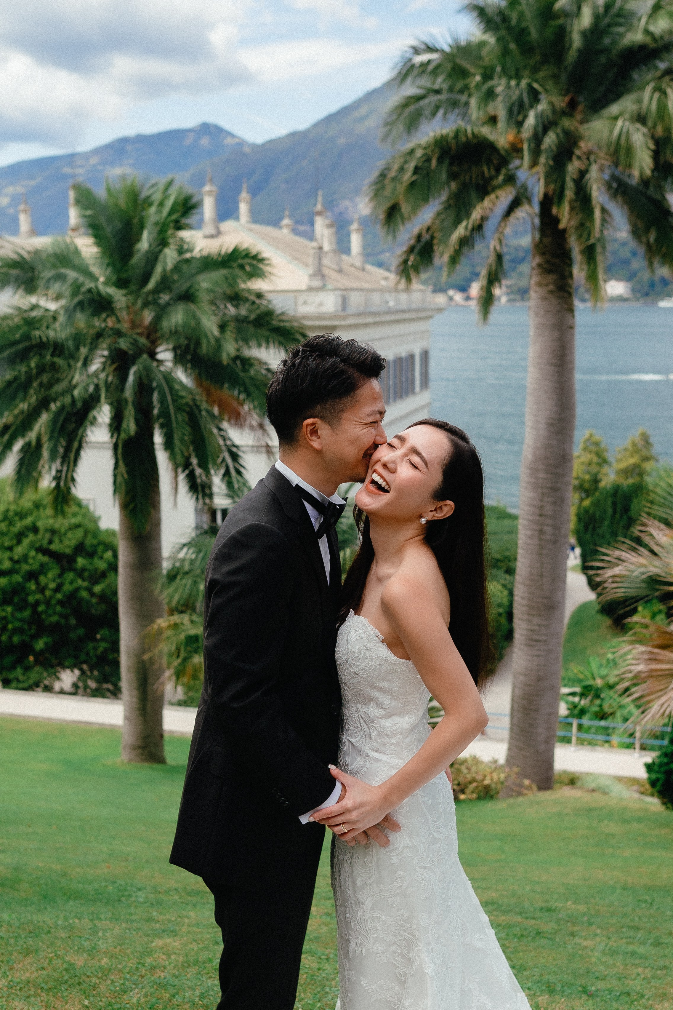 Kiy & Sho, Villa Melzi, Bellagio. Фотограф в Милане Анна Линник