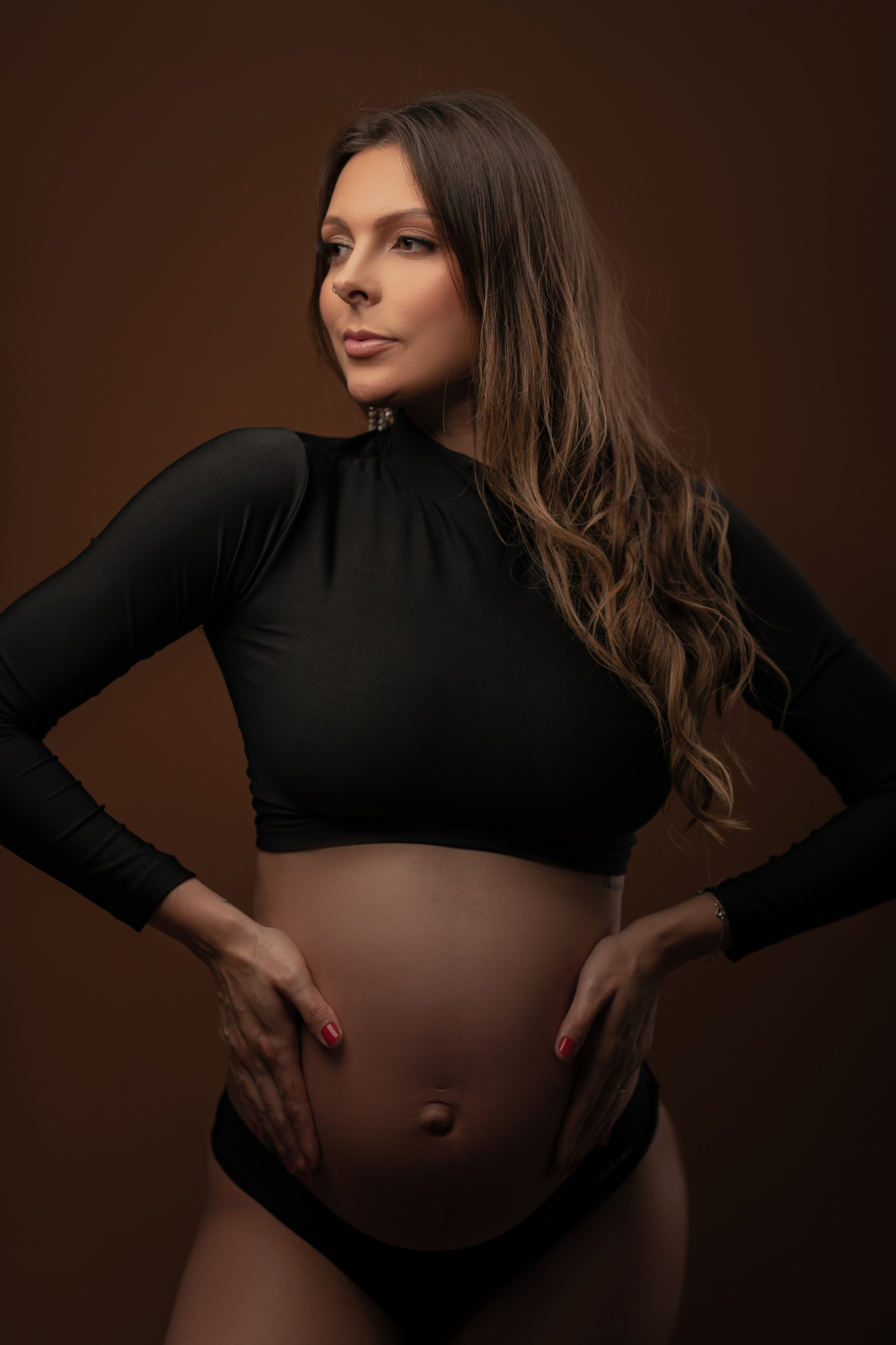 Thainara .Gestante.Estúdio. Fotógrafo de Casamento, grávida, Retrato, Corporativo