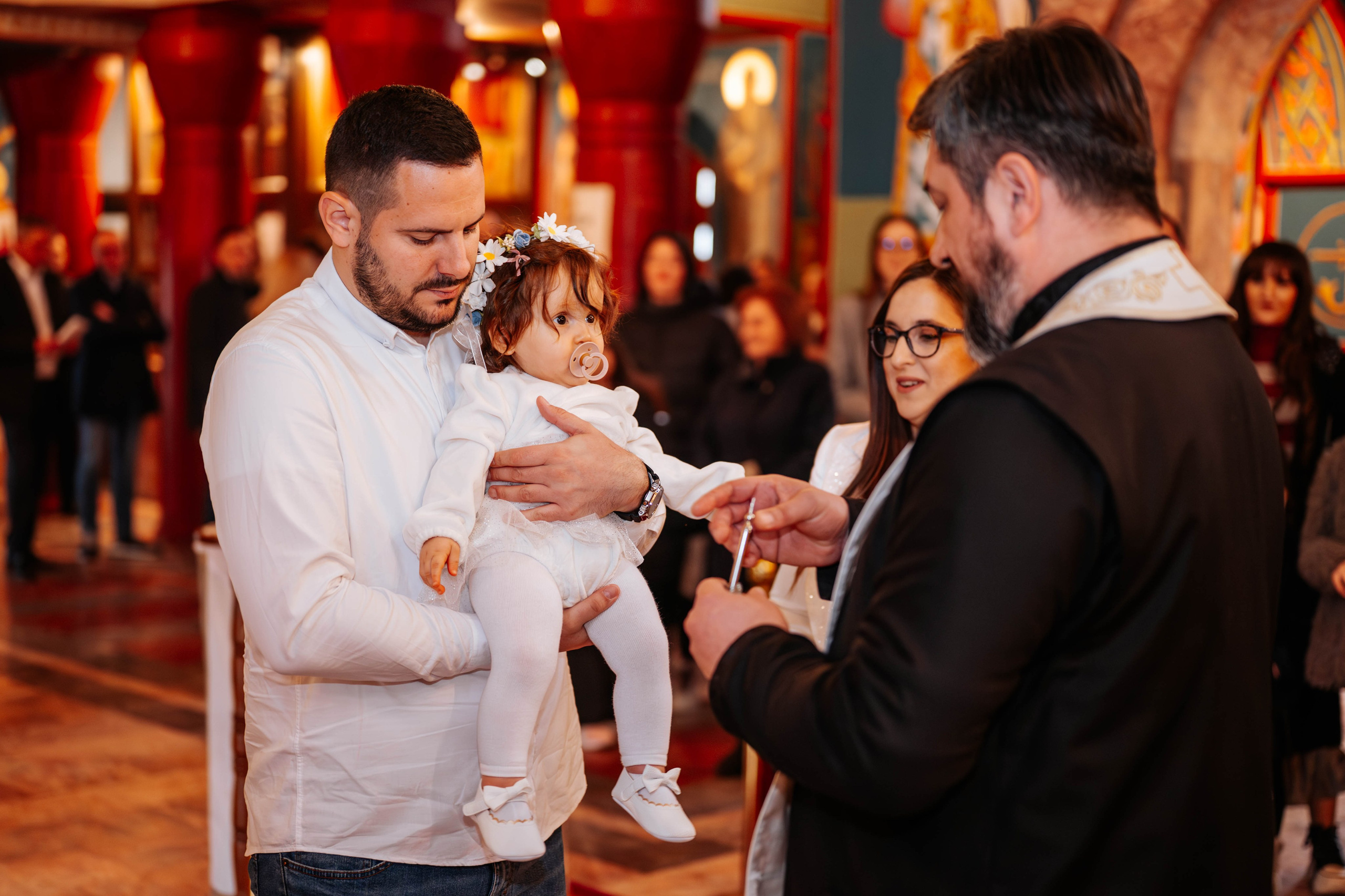 Darija - krštenje. Dečiji i porodični fotograf