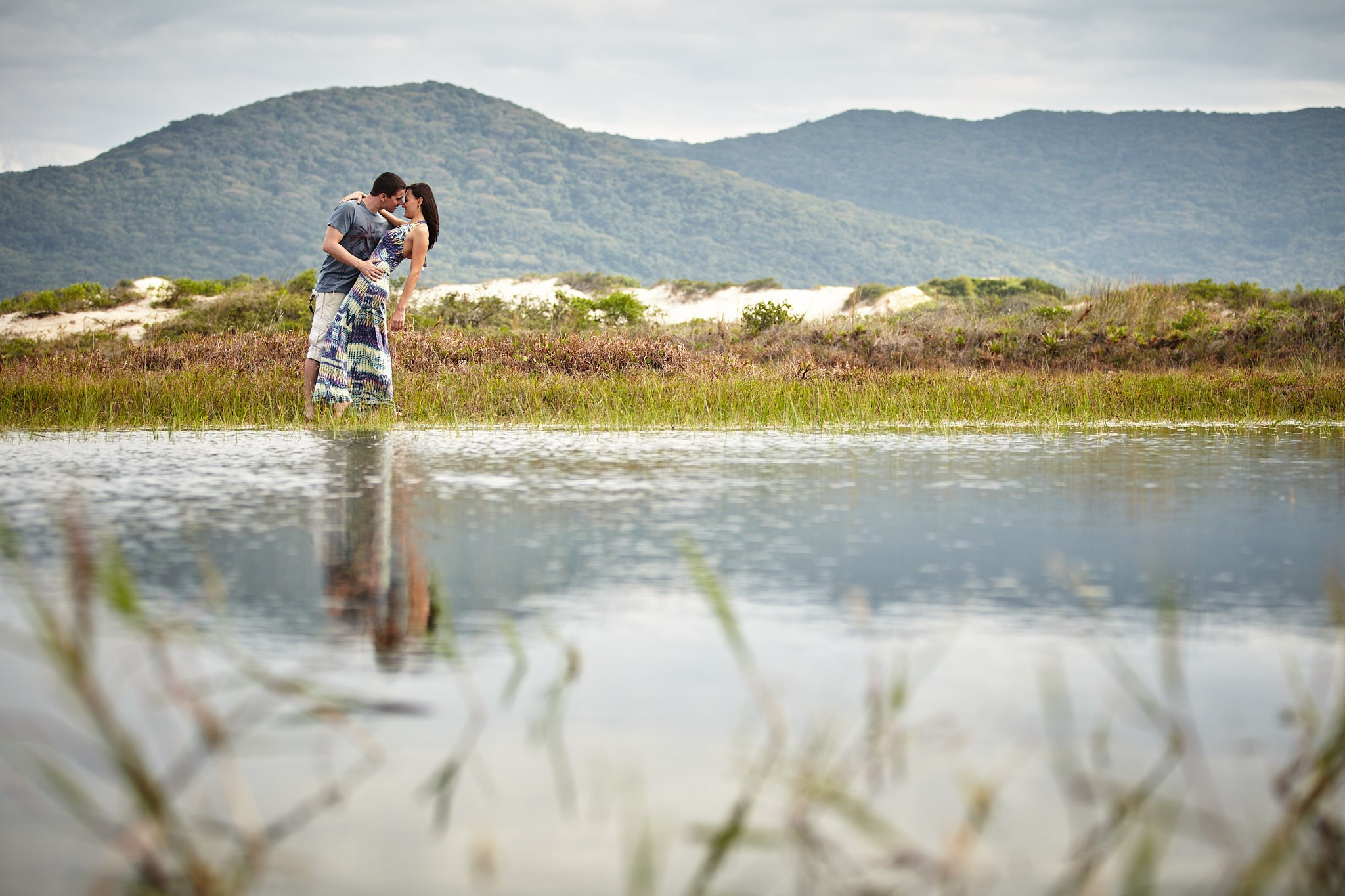 Ensaio Naiane e Robson. Fotógrafo de casamentos em Florianópolis