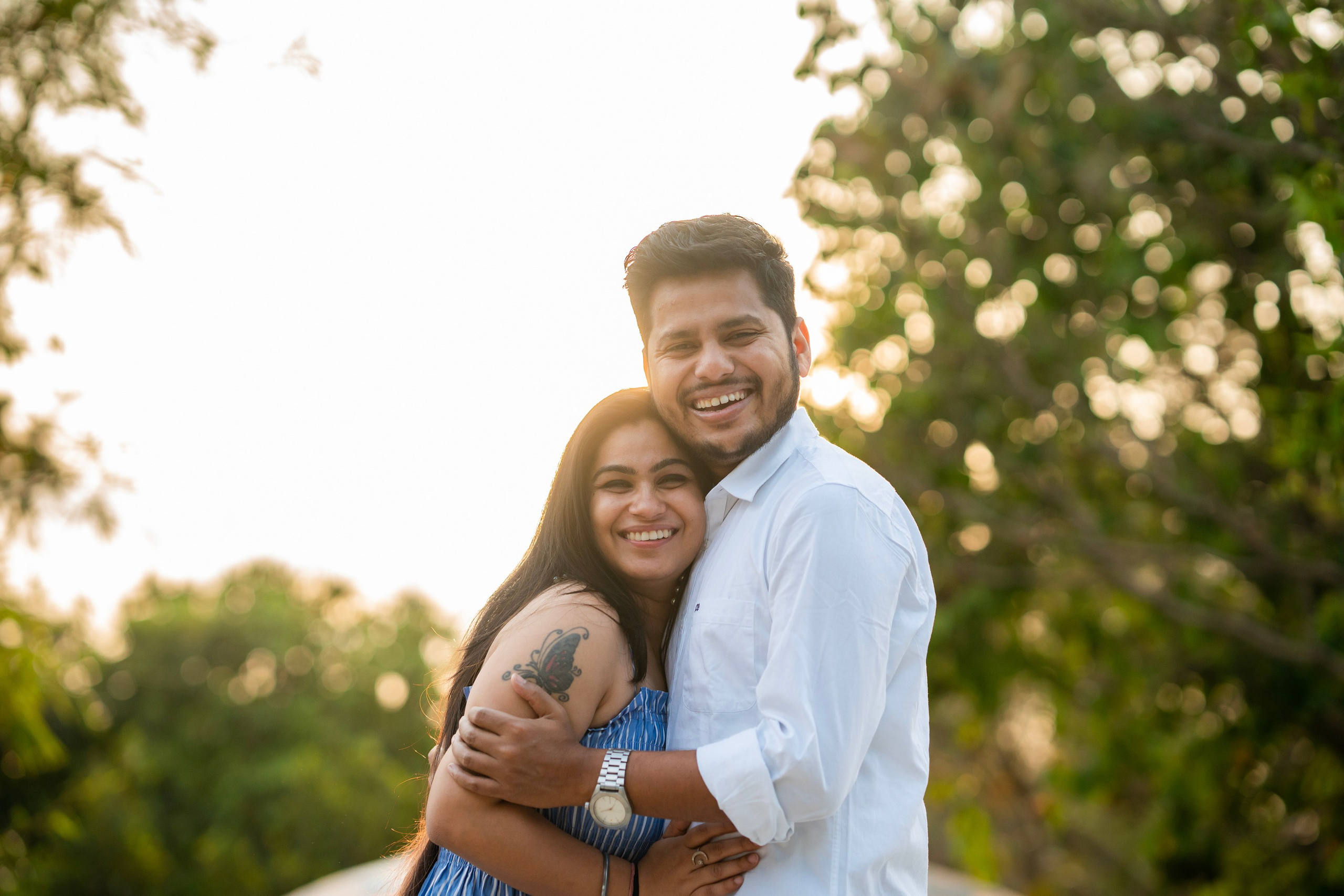 Prakriti & Ayush, Pre-Wedding Shoot at Shibravyi Courtyard, Bangalore | Truly Yours