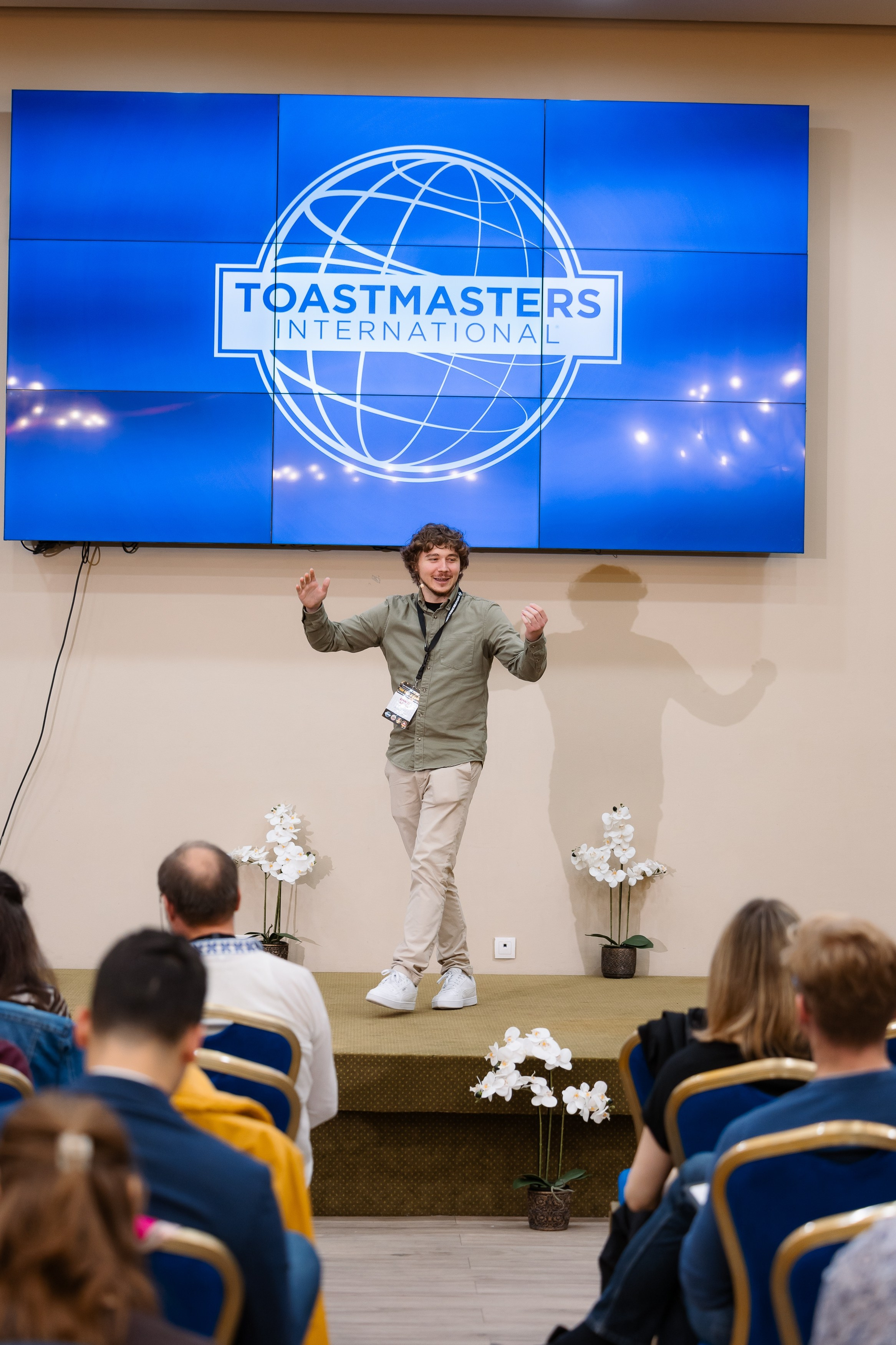 Toastmasters Conference. Marius Ciocan