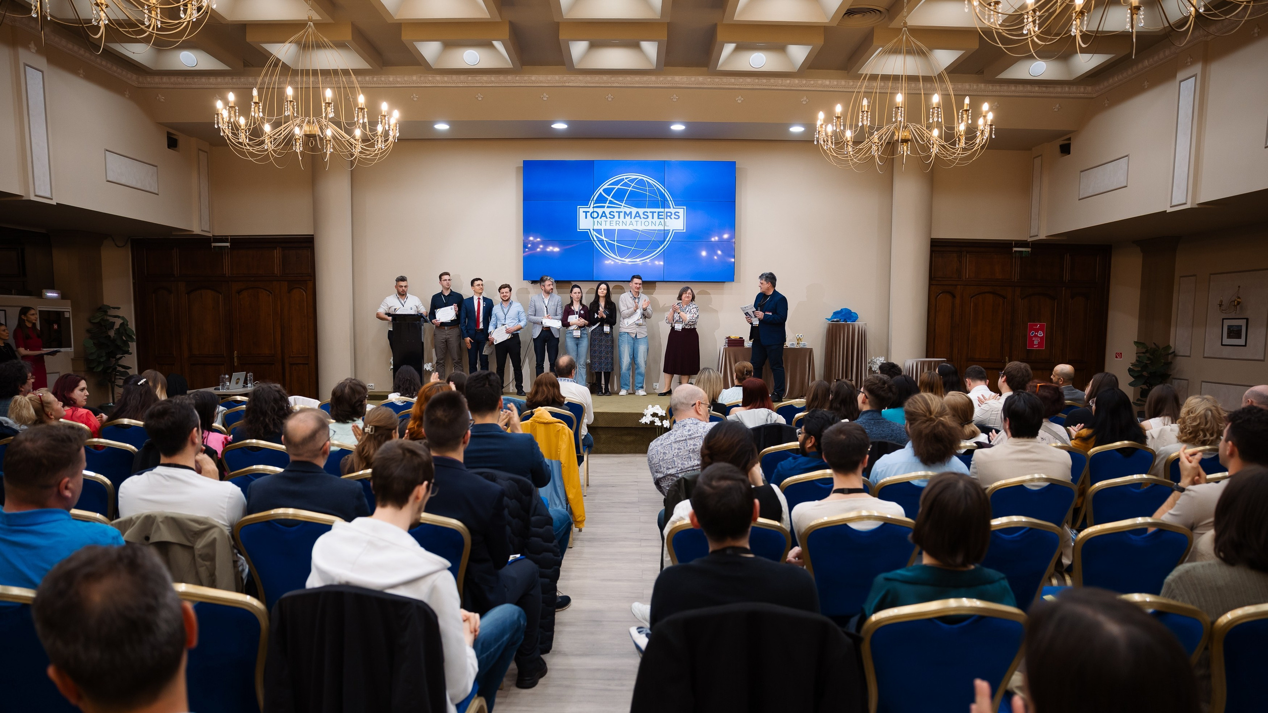 Toastmasters Conference. Marius Ciocan