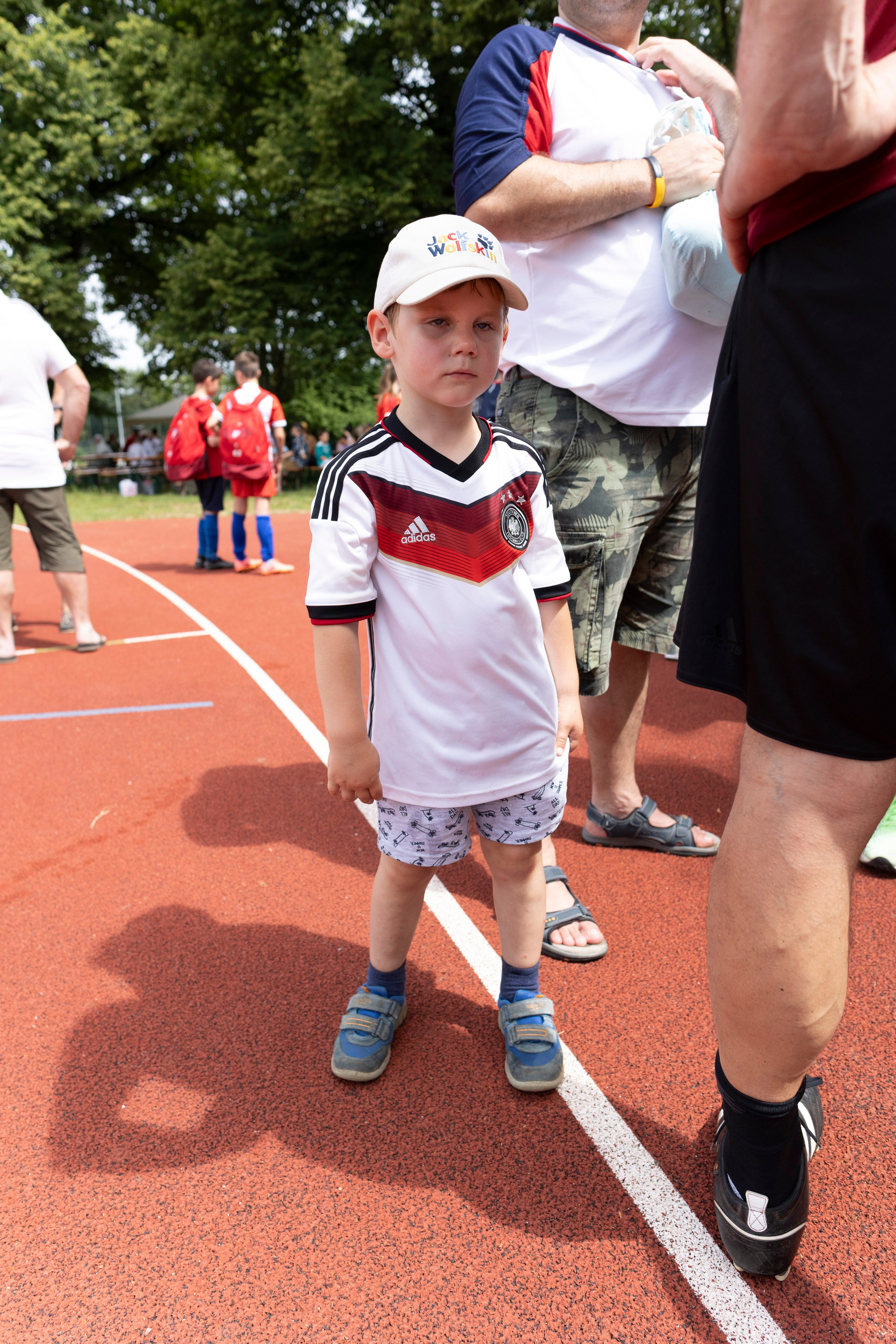 Fußball Meisterschaft. Photographer in Munich
