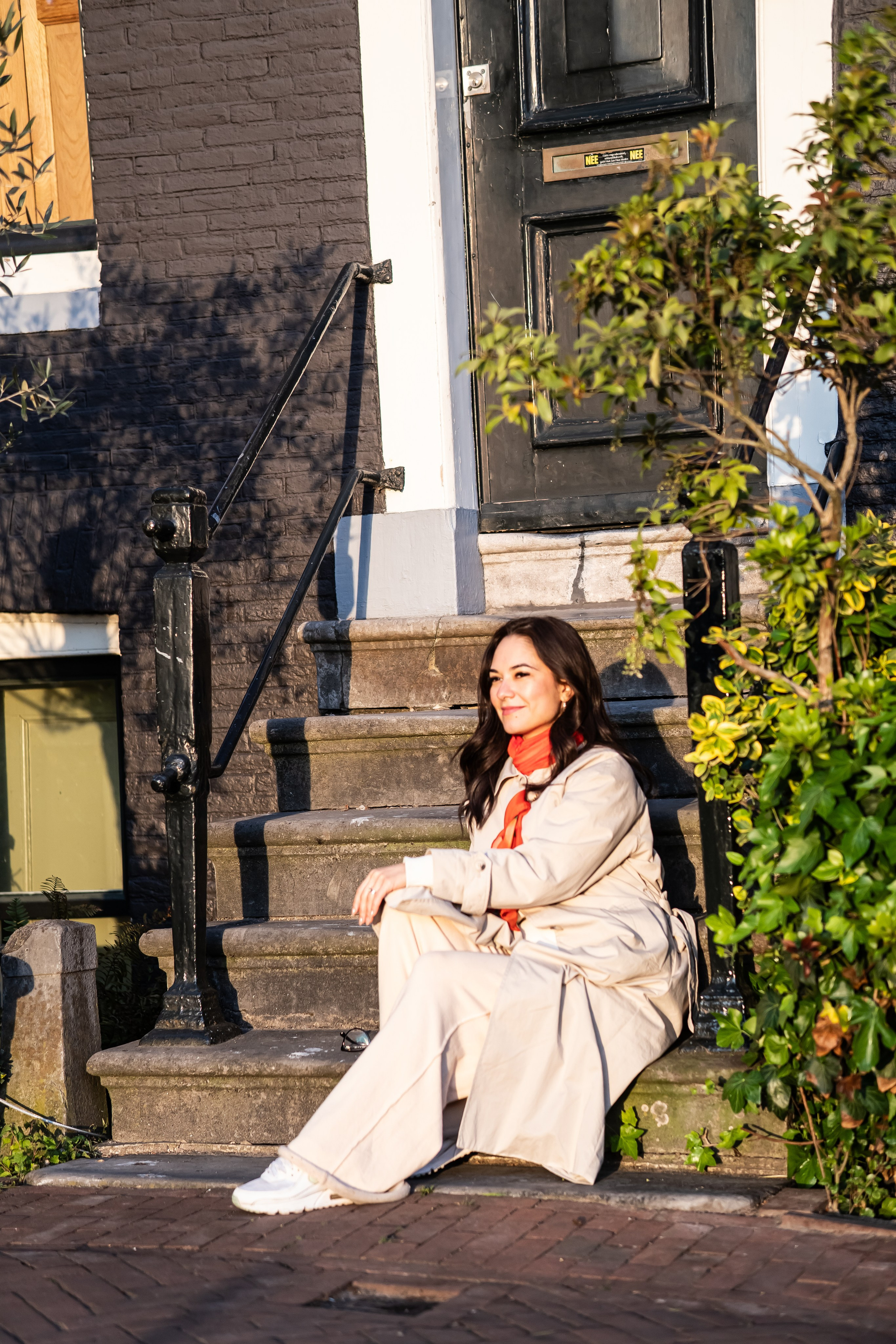 Amsterdam canal house photoshoot