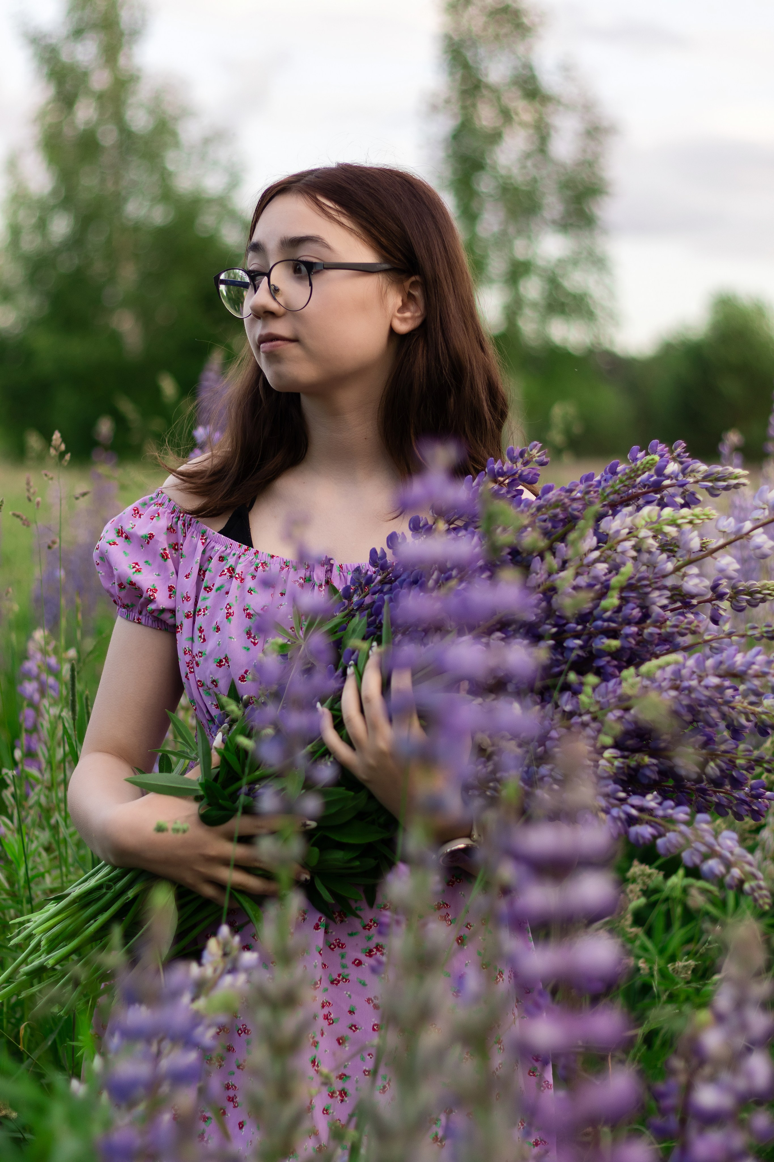 Фотосессия в люпинах. Фотограф / Даугавпилс / Ольга Антонова