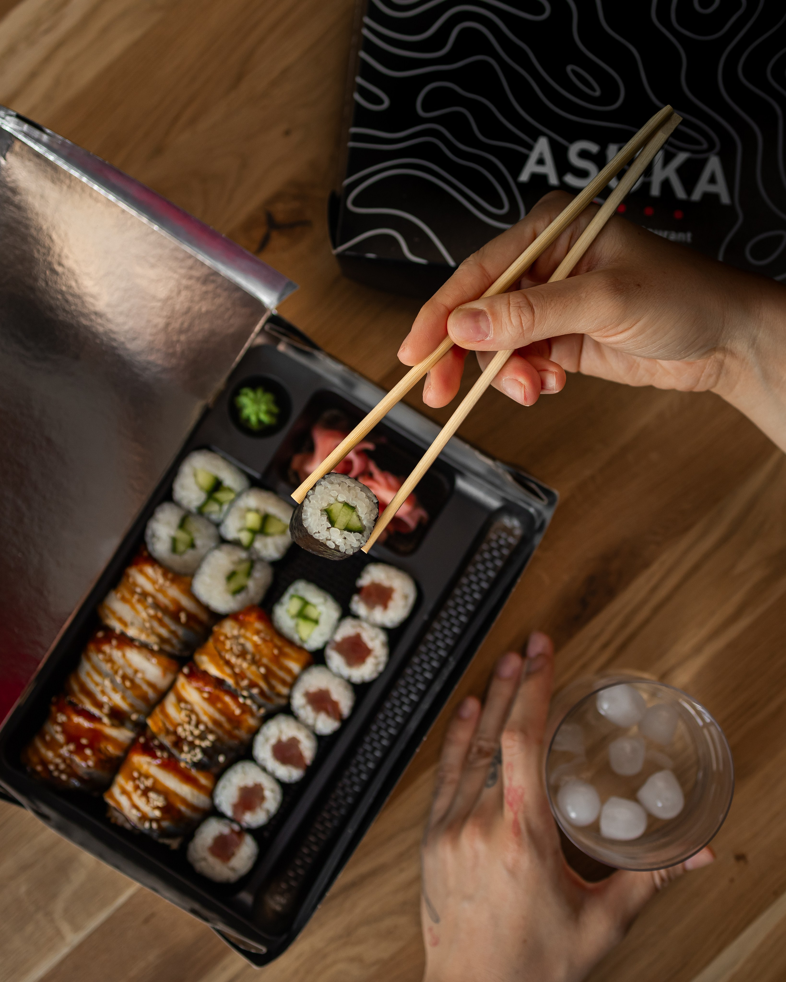 ASUKA restaurant. Elena Gorobets. Photographer in Zagreb