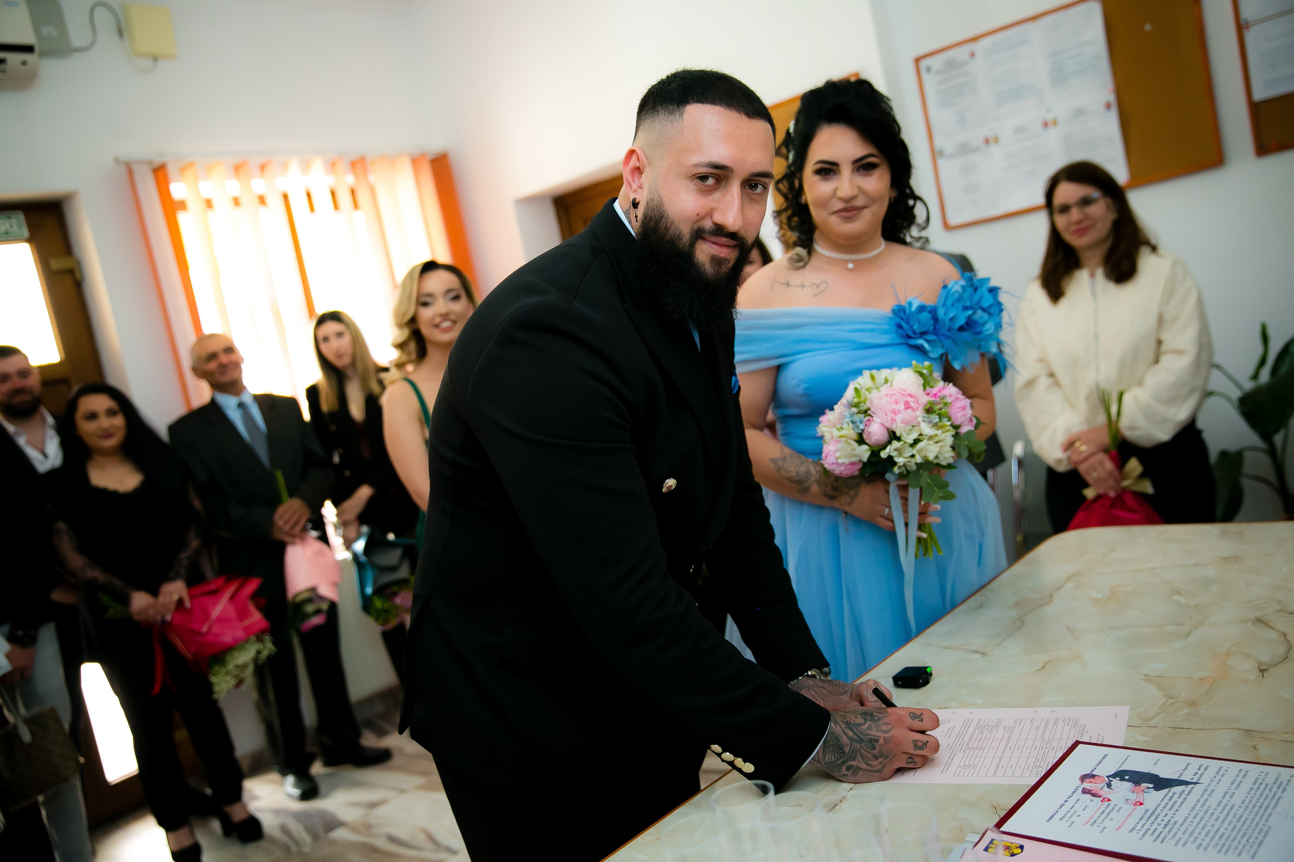 Cătălina & Marian 💙 Cununie civilă. DP Events — echipă foto-video din București, capturăm emoții și transformăm momentele în amintiri autentice