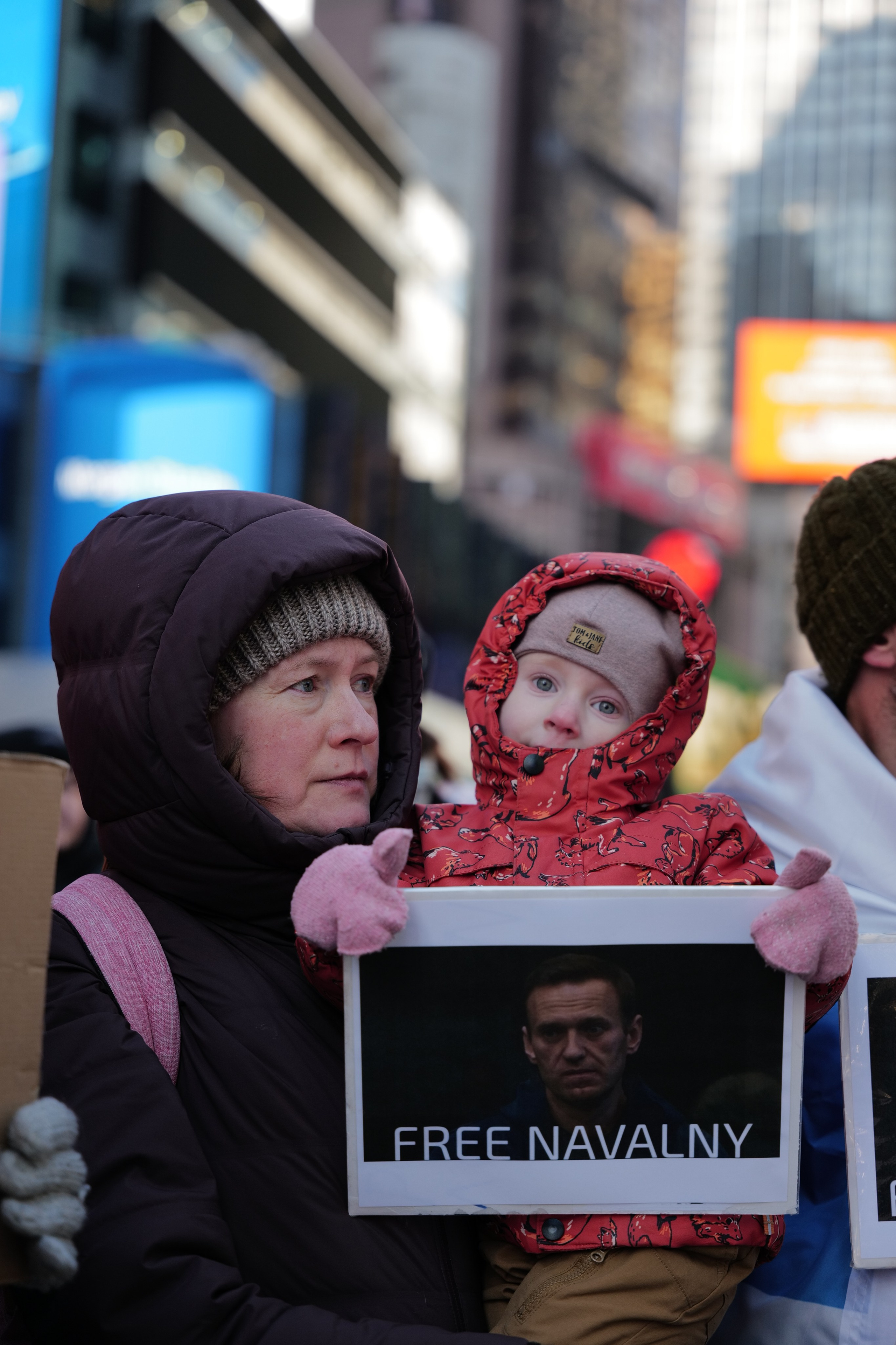 Rallies of team Navalny NY. Photographer New York / Los Angeles