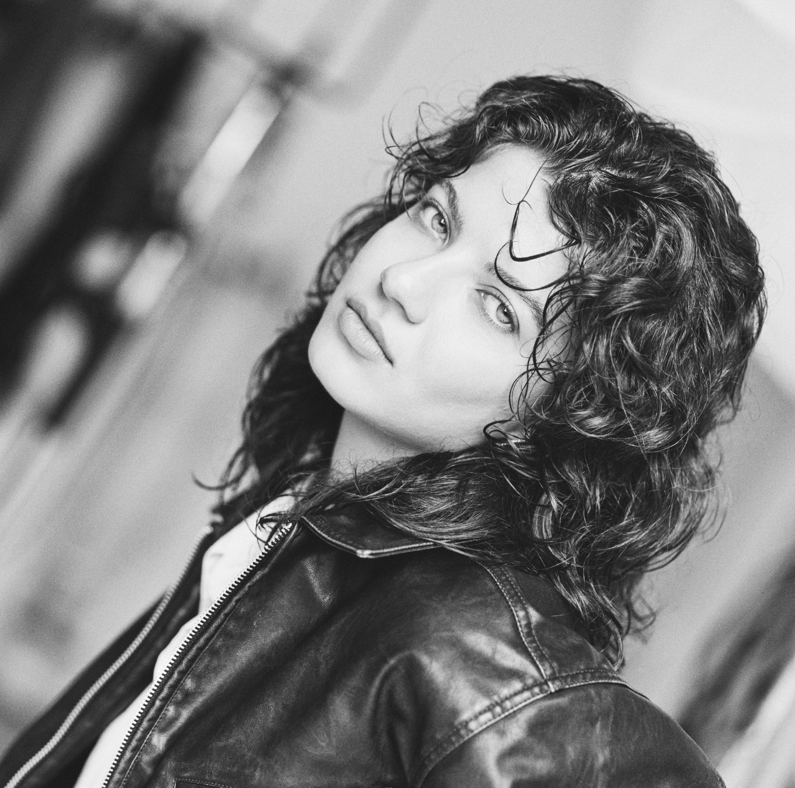 Artistic portrait in Yerevan with soft natural lighting