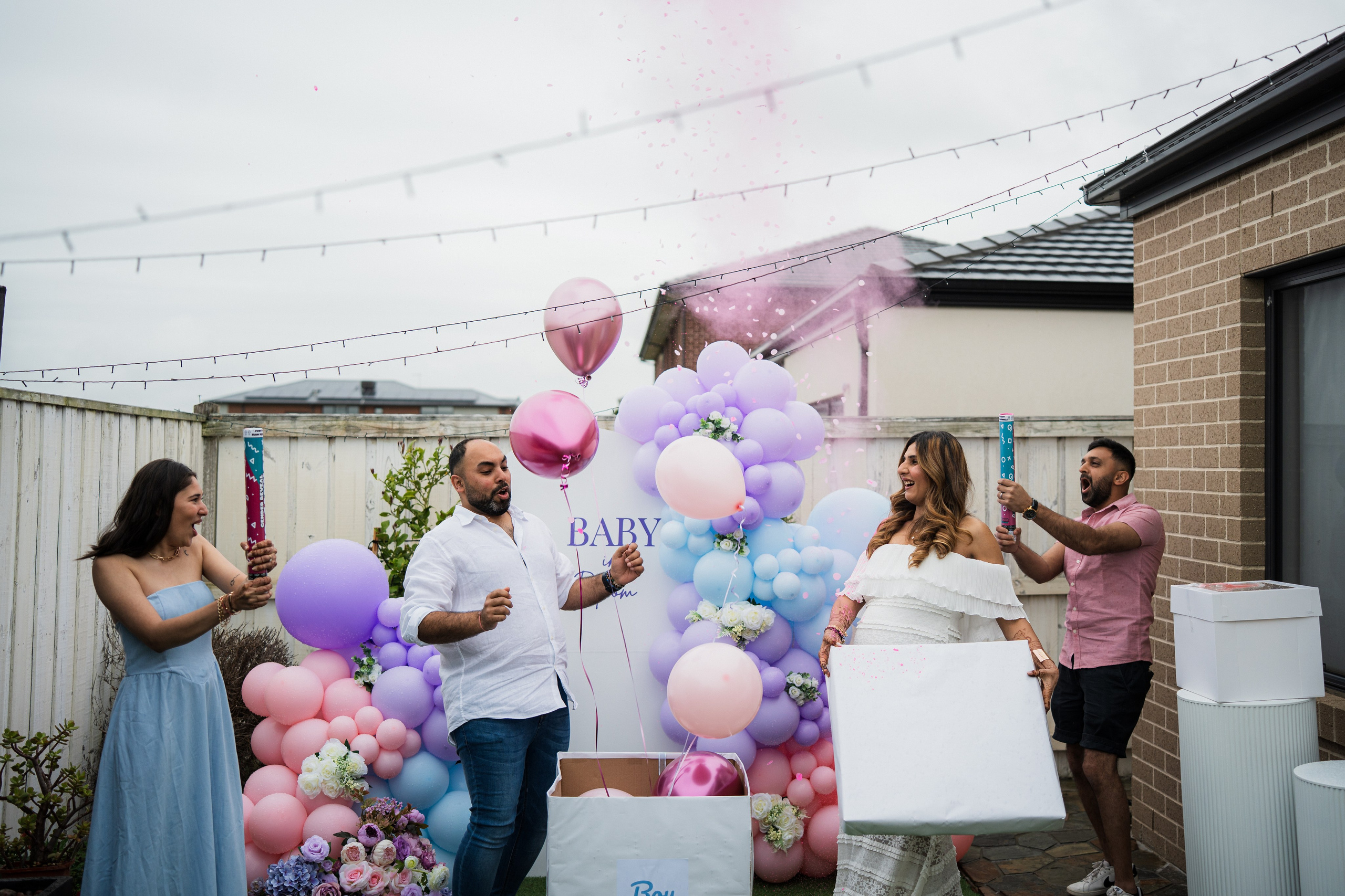Bindiya gender reveal. JY Productions