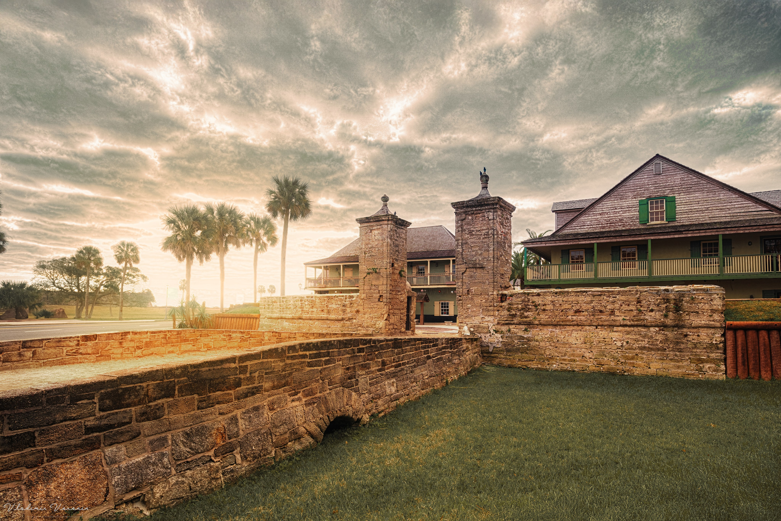 Landscapes of st. Augustine. Photographer St. Augustine