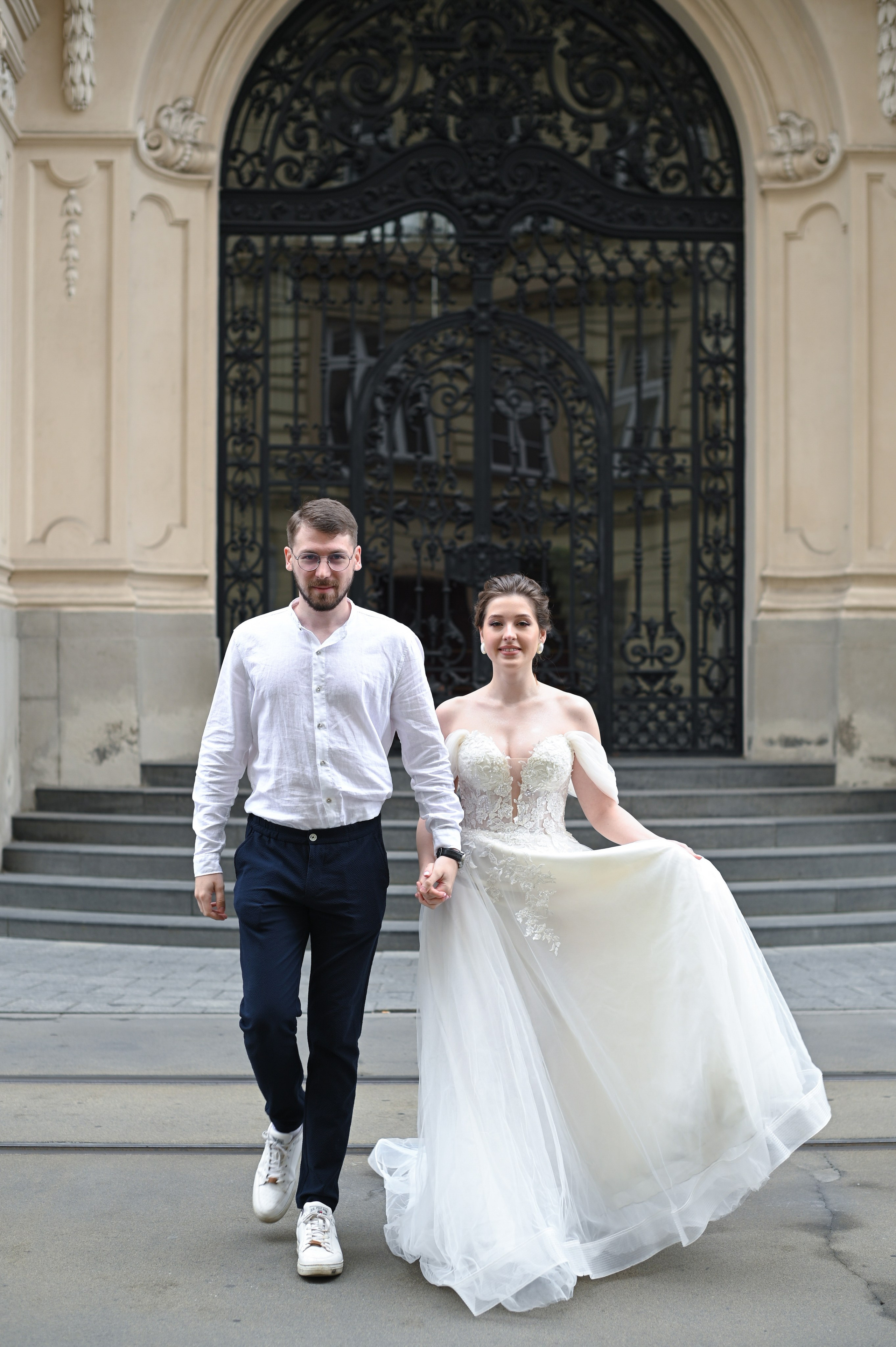 Malik & Kristina in Bratislava. Photo Vienna and Bratislava