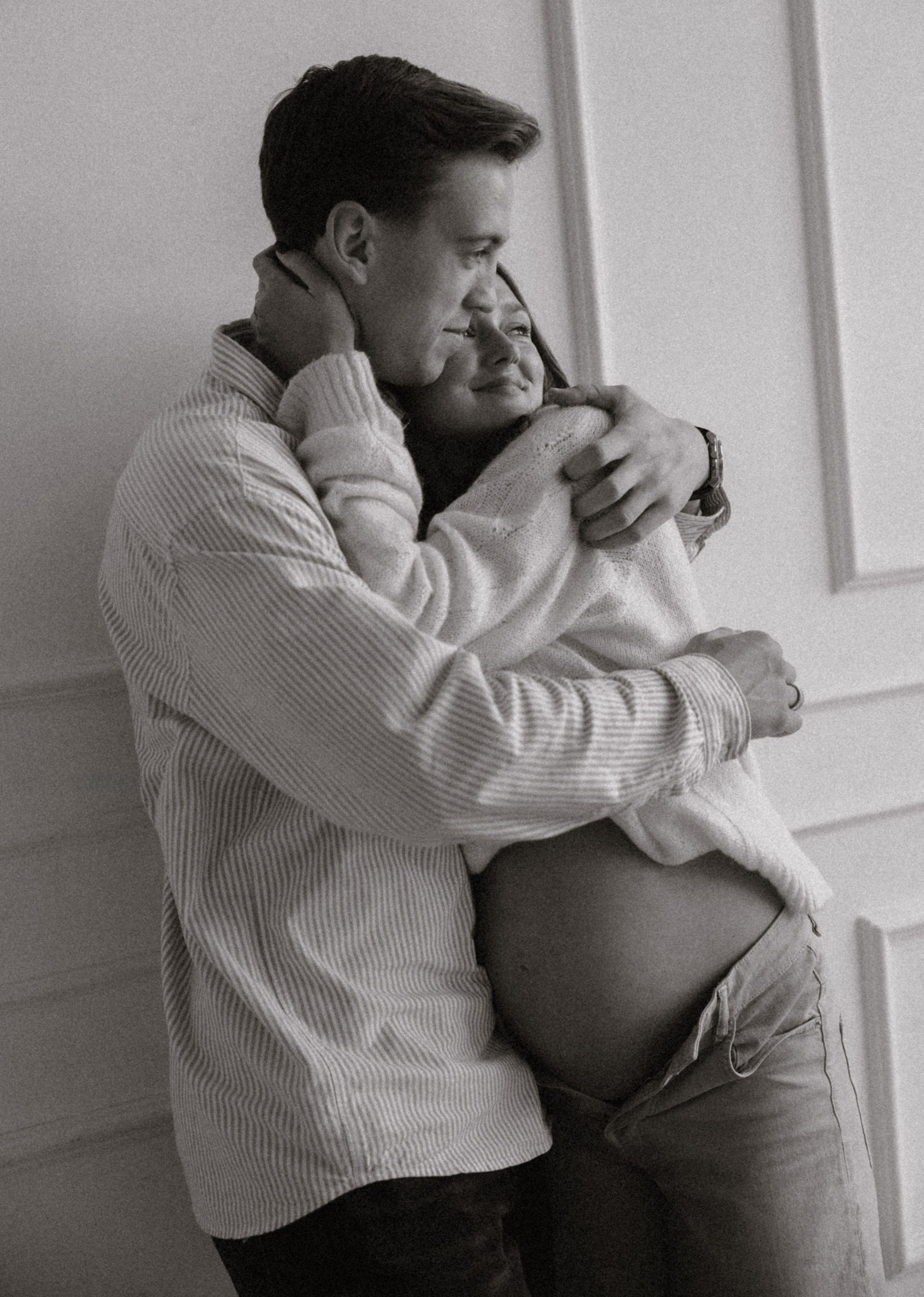 Ieva ir Žilvinas | Moderni laukimo fotosesija studijoje. Vestuvių ir šeimų fotografė Lena Bondarenko / belove photo