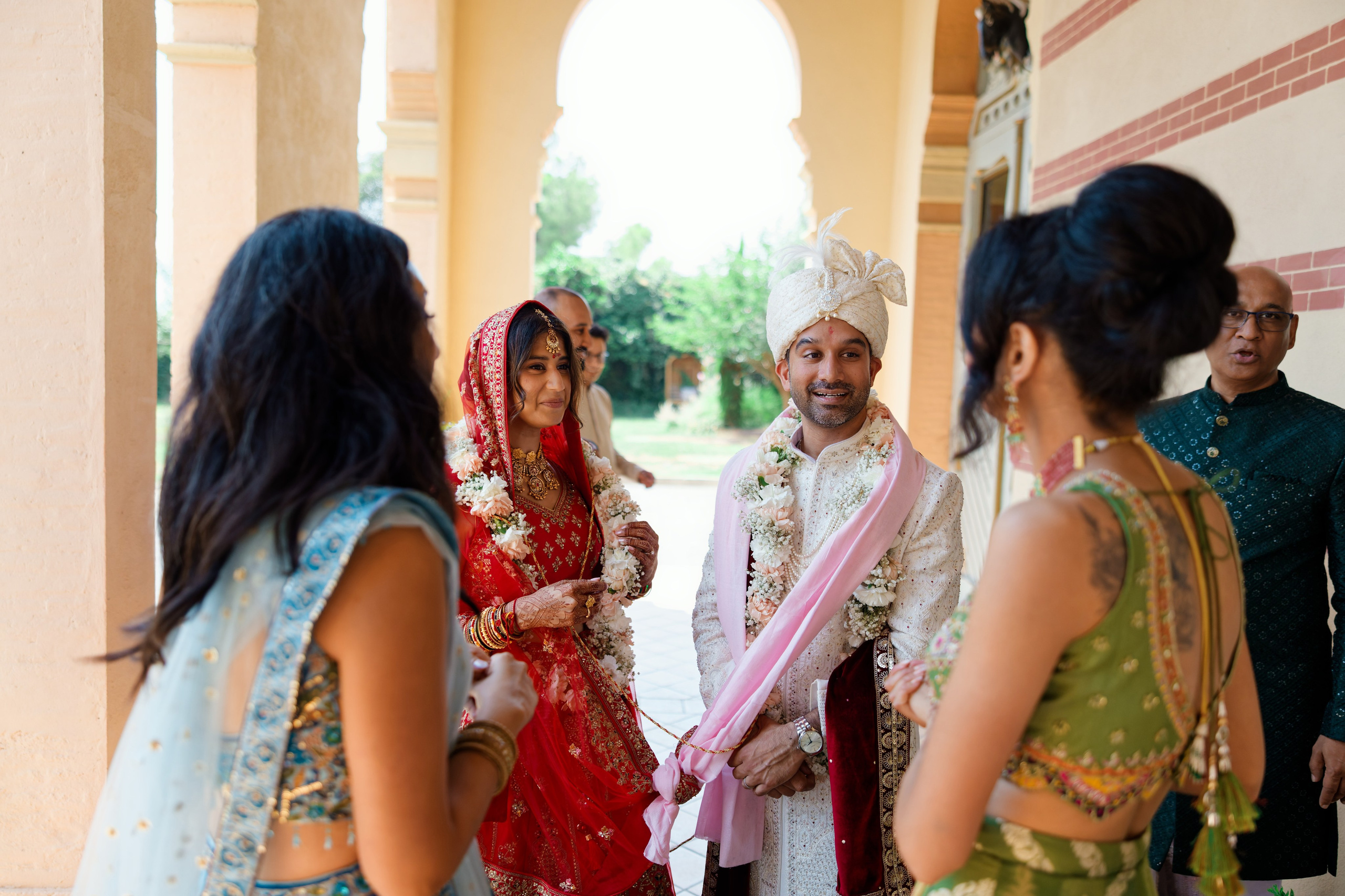 Indian wedding at Gran Villa Rosa, Barcelona