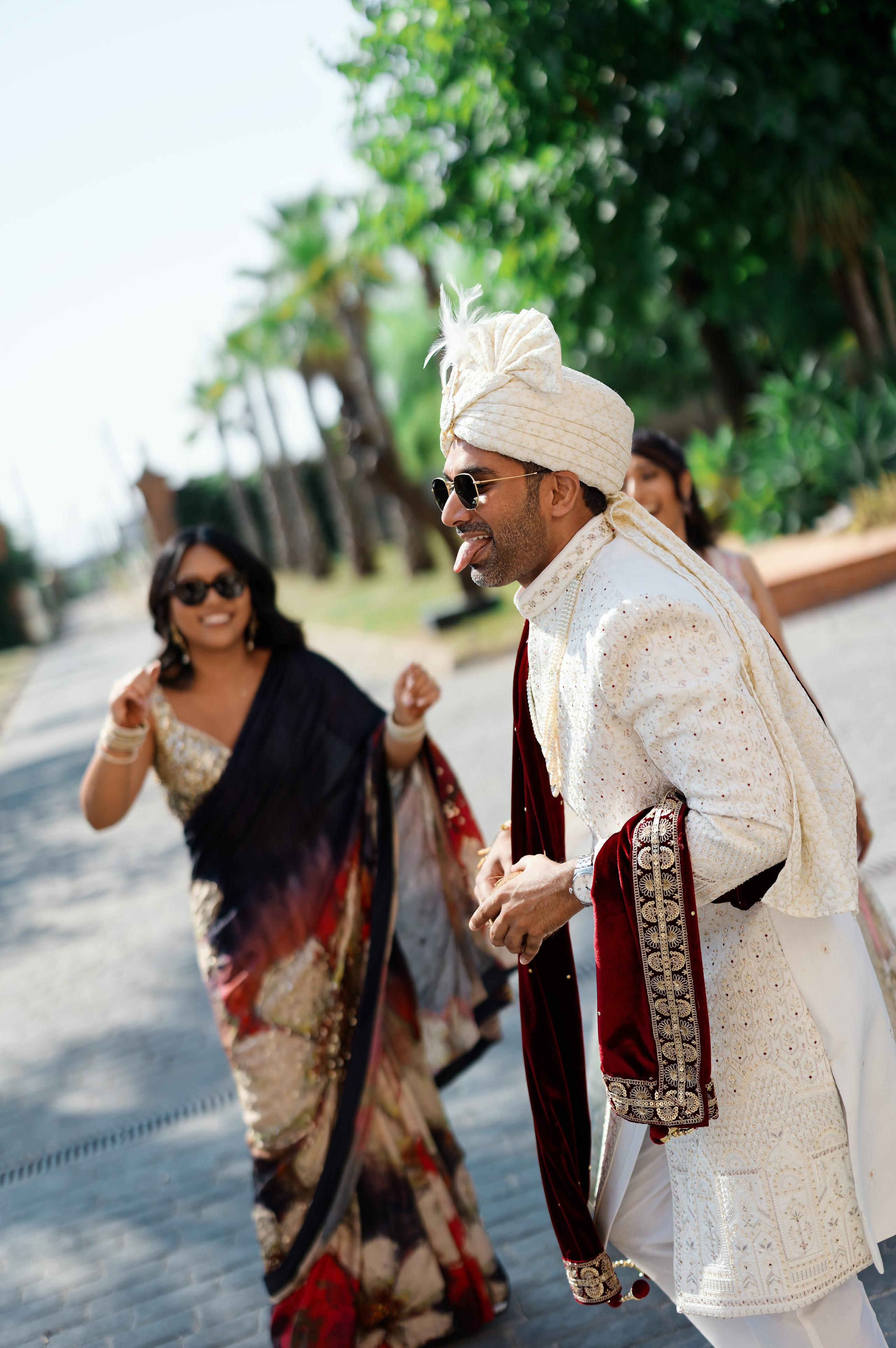 Indian wedding at Gran Villa Rosa, Barcelona