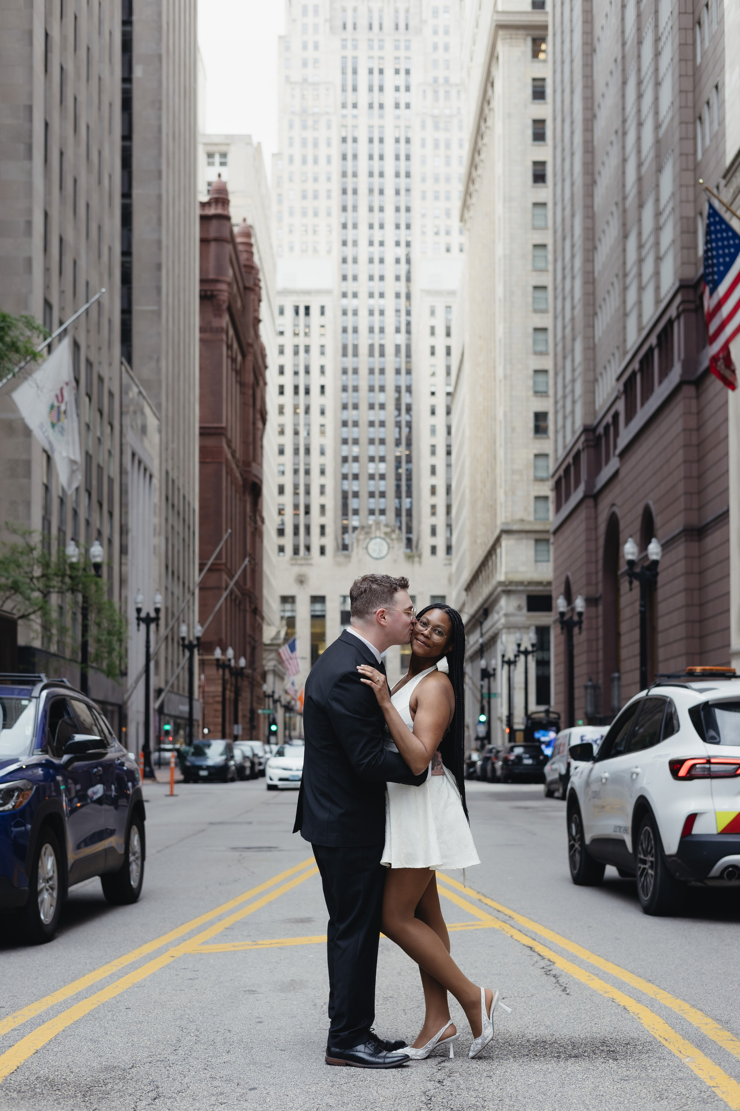 Chicago Courthouse Elopement | Jda & Rich. Chicago Wedding Photographer | Margarita Chudinova