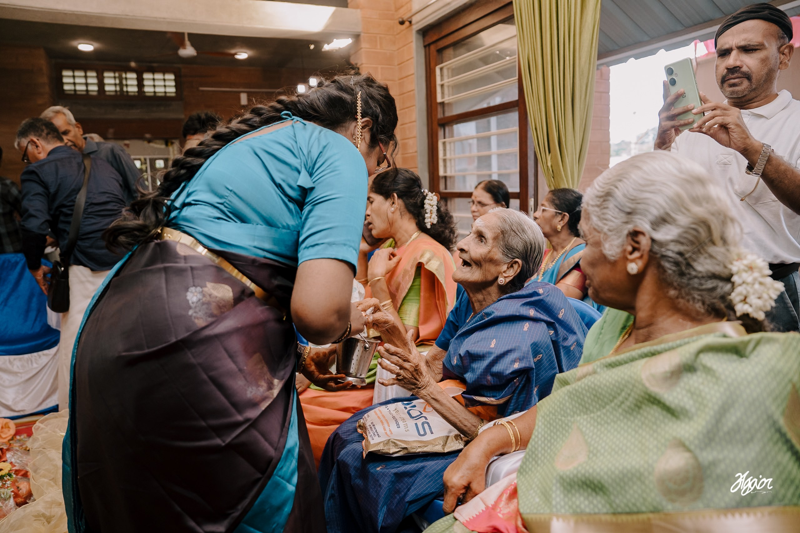 Wedding documentary photography in Pondicherry. Agam Vizha