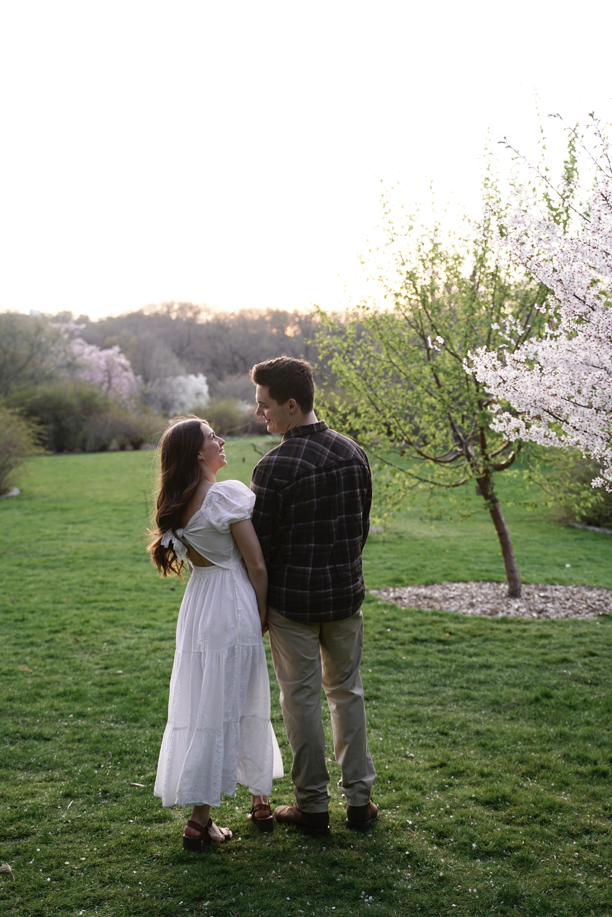 Kassandra and Andrew at Harvard Arboretum. Stefanovich Photography | Boston, MA