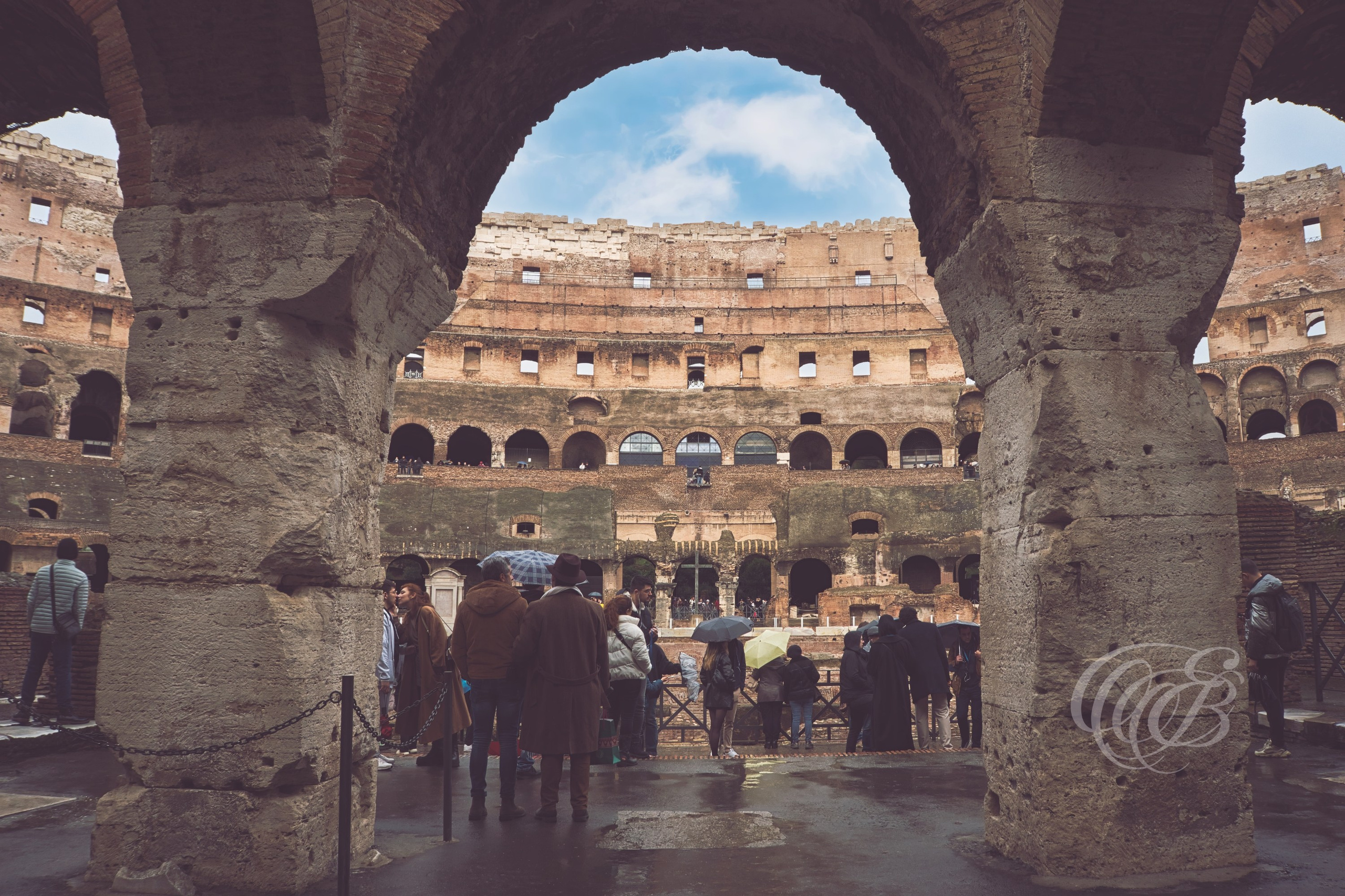 Rome Italy - The Arches of the Coliseum - Eduardo Bartoli Fine Art Photography - The Arches of the Coliseum in Rome, Italy – fine art photography by Eduardo Bartoli.