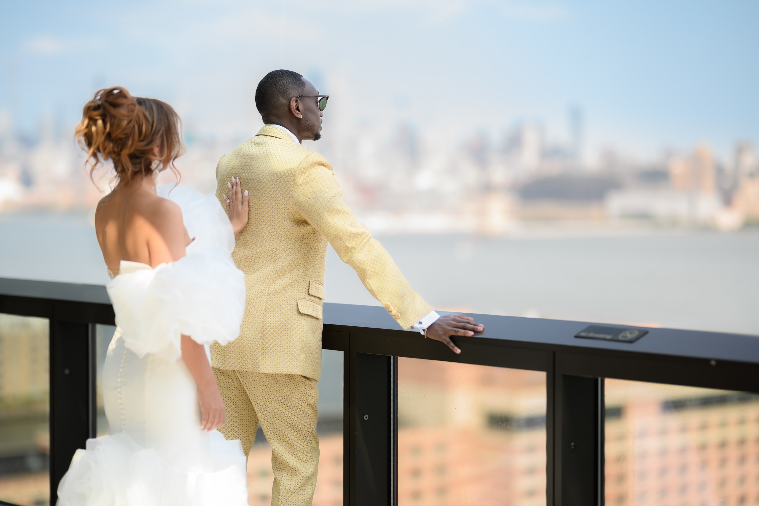 Briana & Kefim, Maritime Pars, Jersey City, NJ. Luxury Wedding Photography and Cinematography
