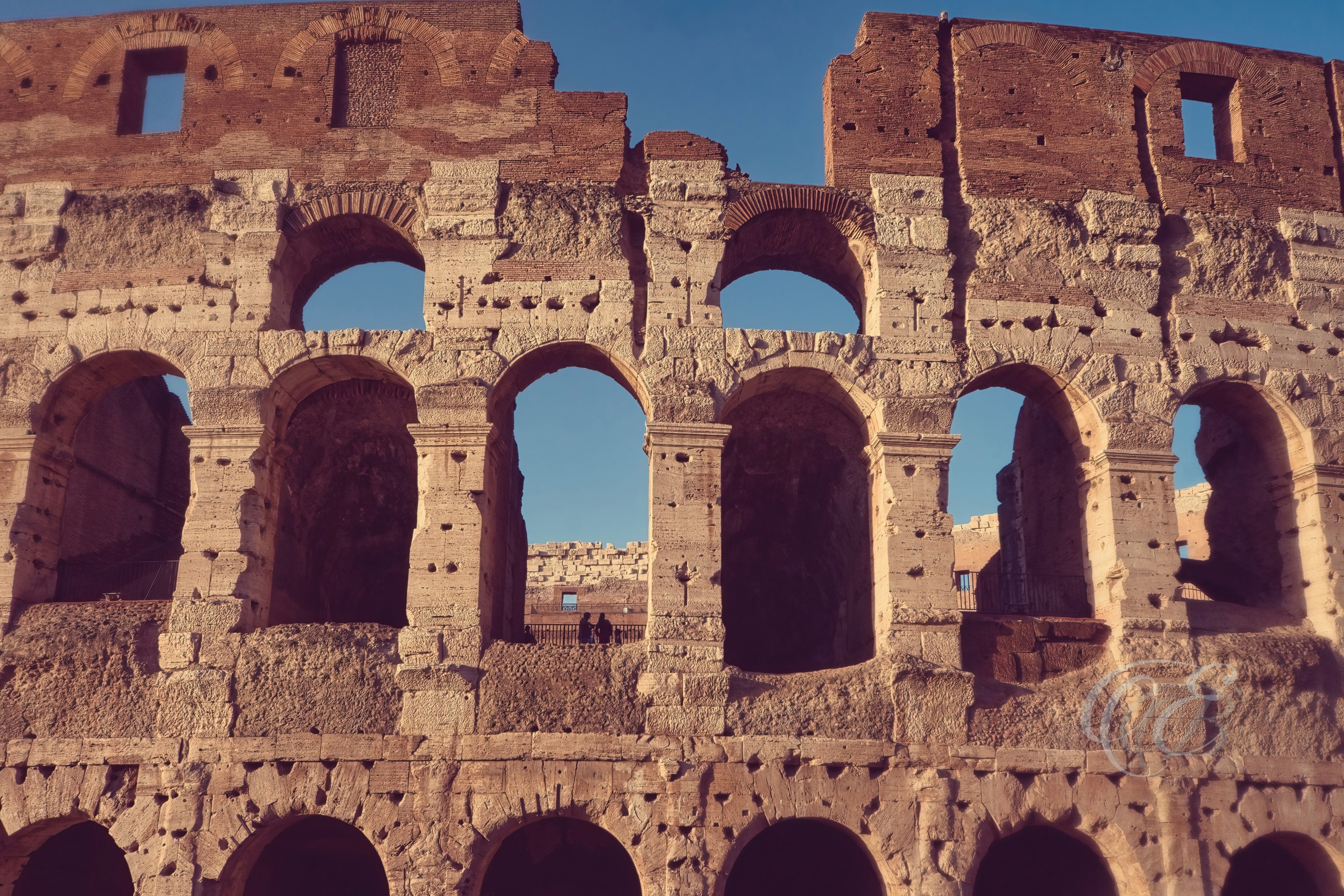 Rome Italy - External view of the Colosseum - Eduardo Bartoli Fine Art Photography - External view of the Colosseum in Rome, Italy – fine art photography by Eduardo Bartoli.