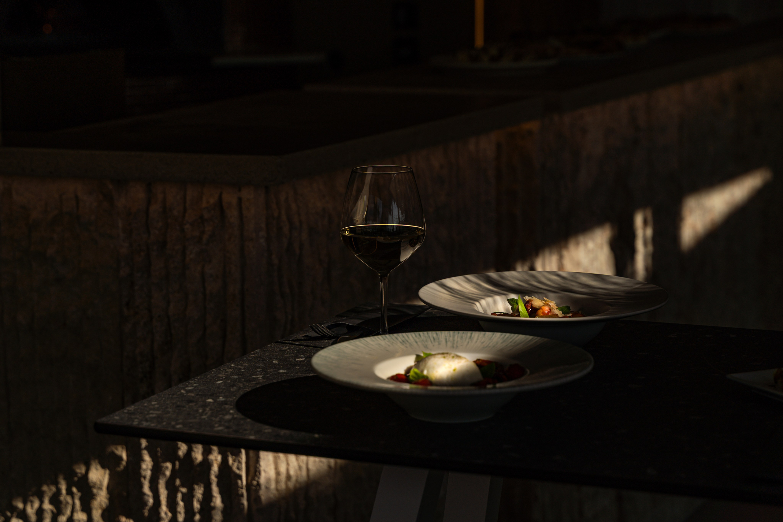 Restaurant Branding & Interiors ~ Bocconcino Rhodes. Hotel Photographer Greece | George Katsaelis | sketch.gr