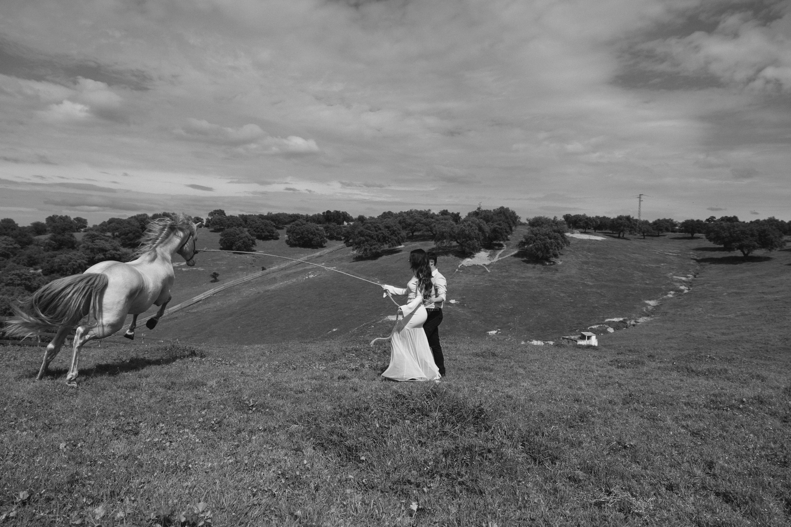 PREBODA EN UNA GANADERÍA DE TOROS. Fotógrafo y Videógrafo de bodas y eventos