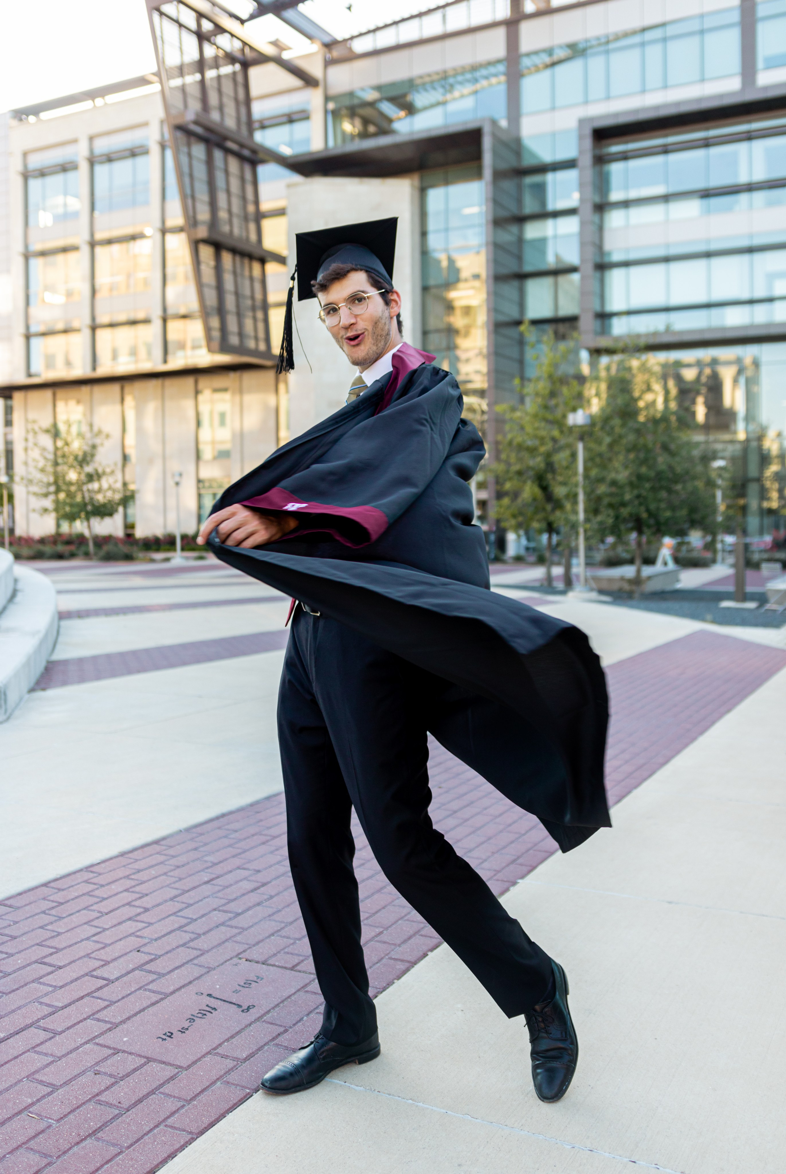 John-David's senior photoshoot at Texas A&M University