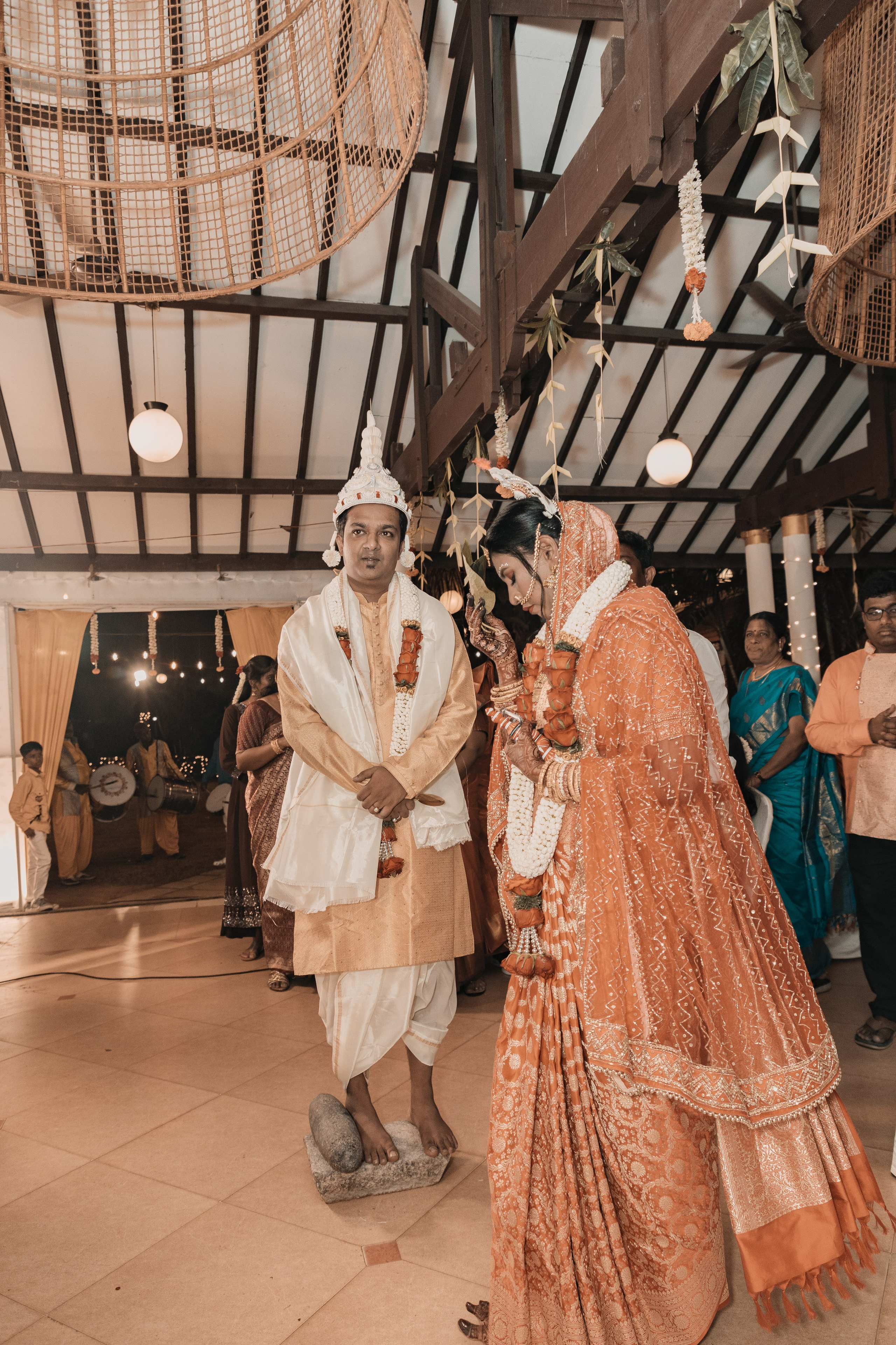 Sagaya & Rakesh. Agam Vizha