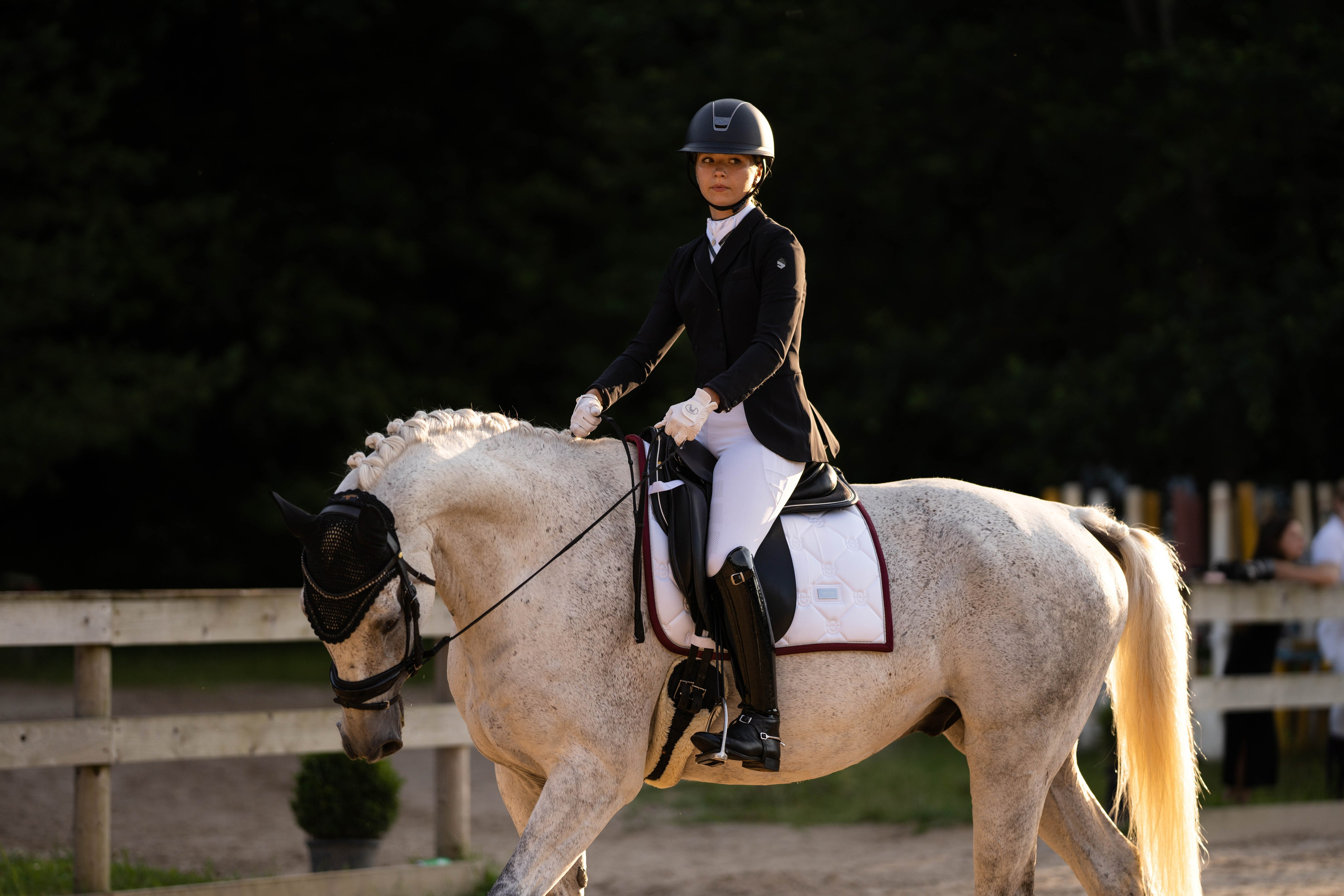 Dressage competitions. Sports and portrait photographer in Riga