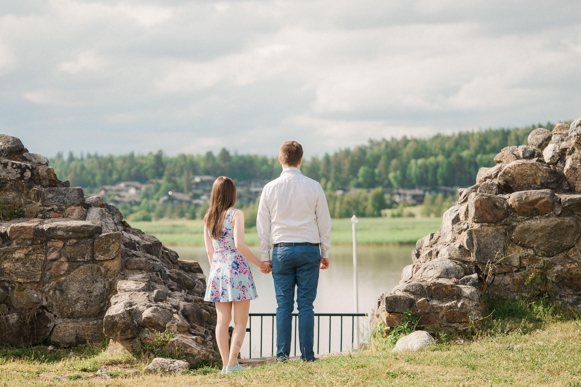 Salla ja Antti, kihlakuvaus