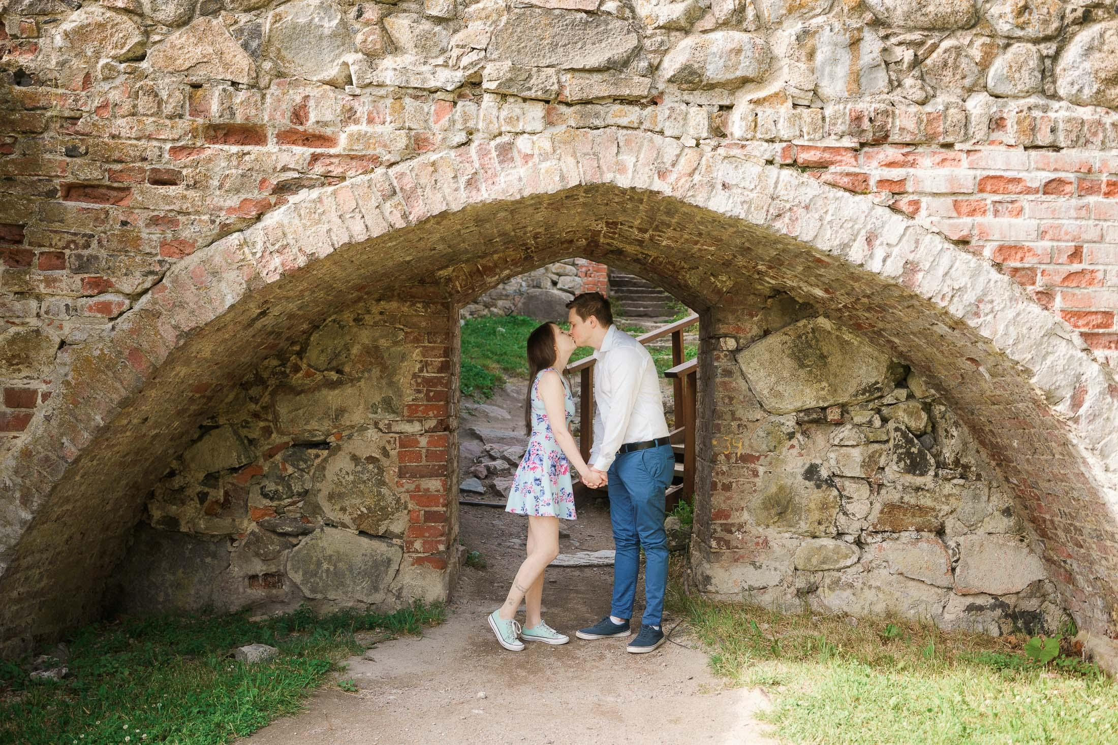 Salla ja Antti, kihlakuvaus