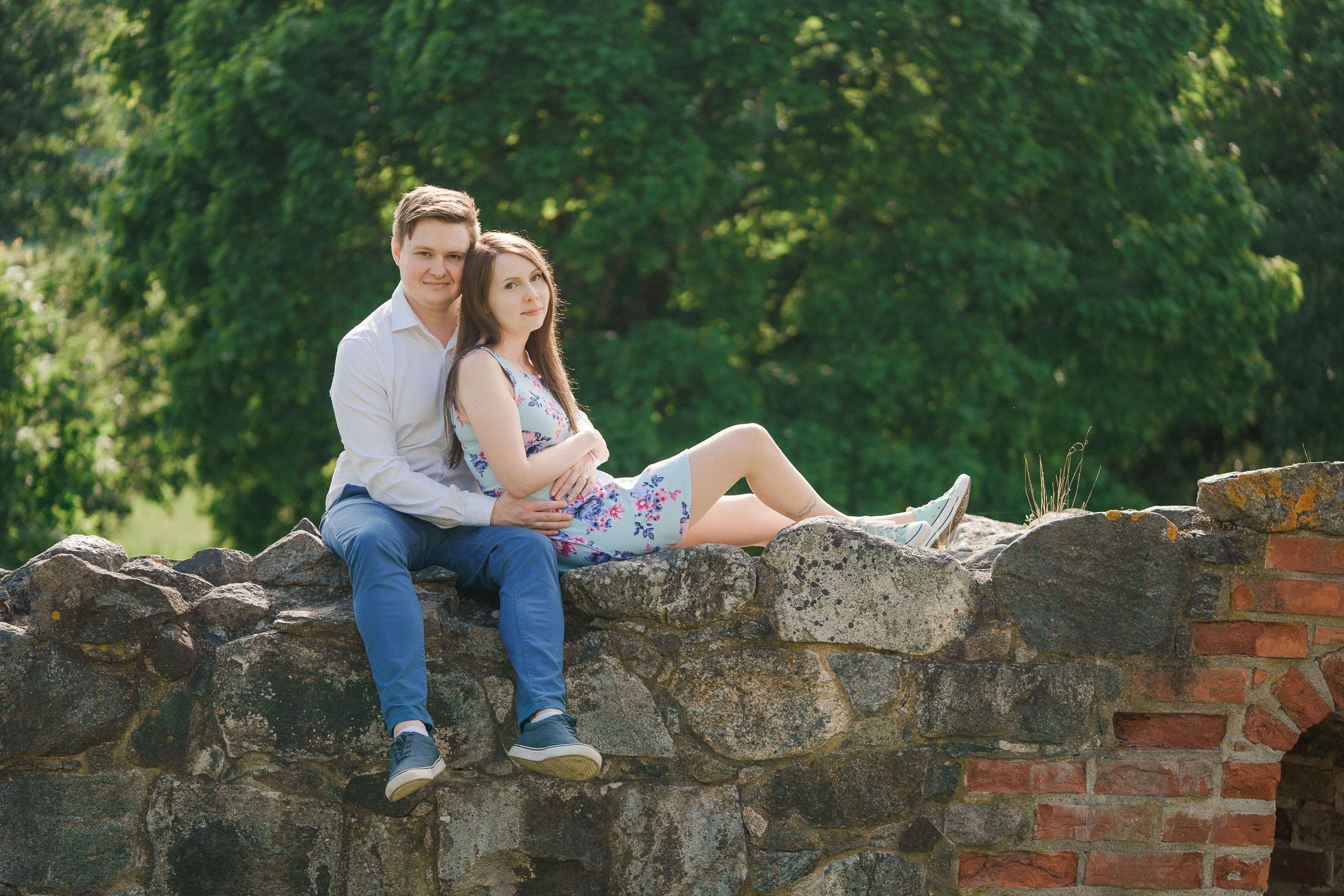 Salla ja Antti, kihlakuvaus